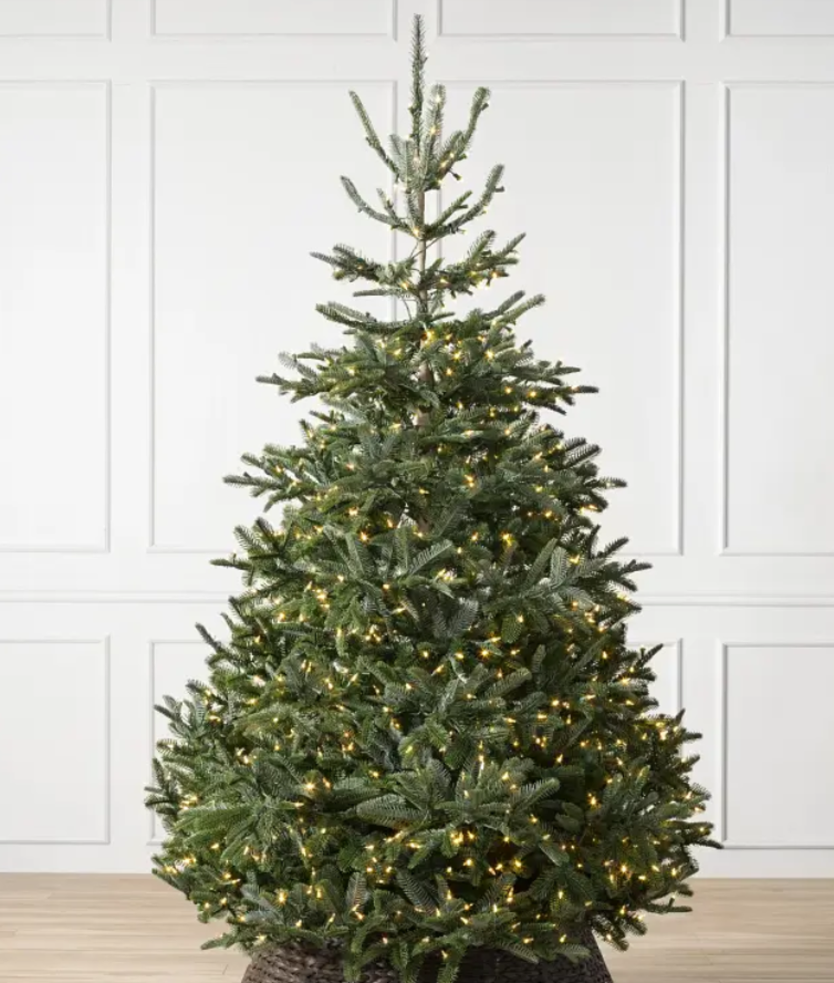 BH (The worlds leading Christmas Tree Brand) Nordmann Fir® 7' Tree with LED Clear Lights RRP £899.
