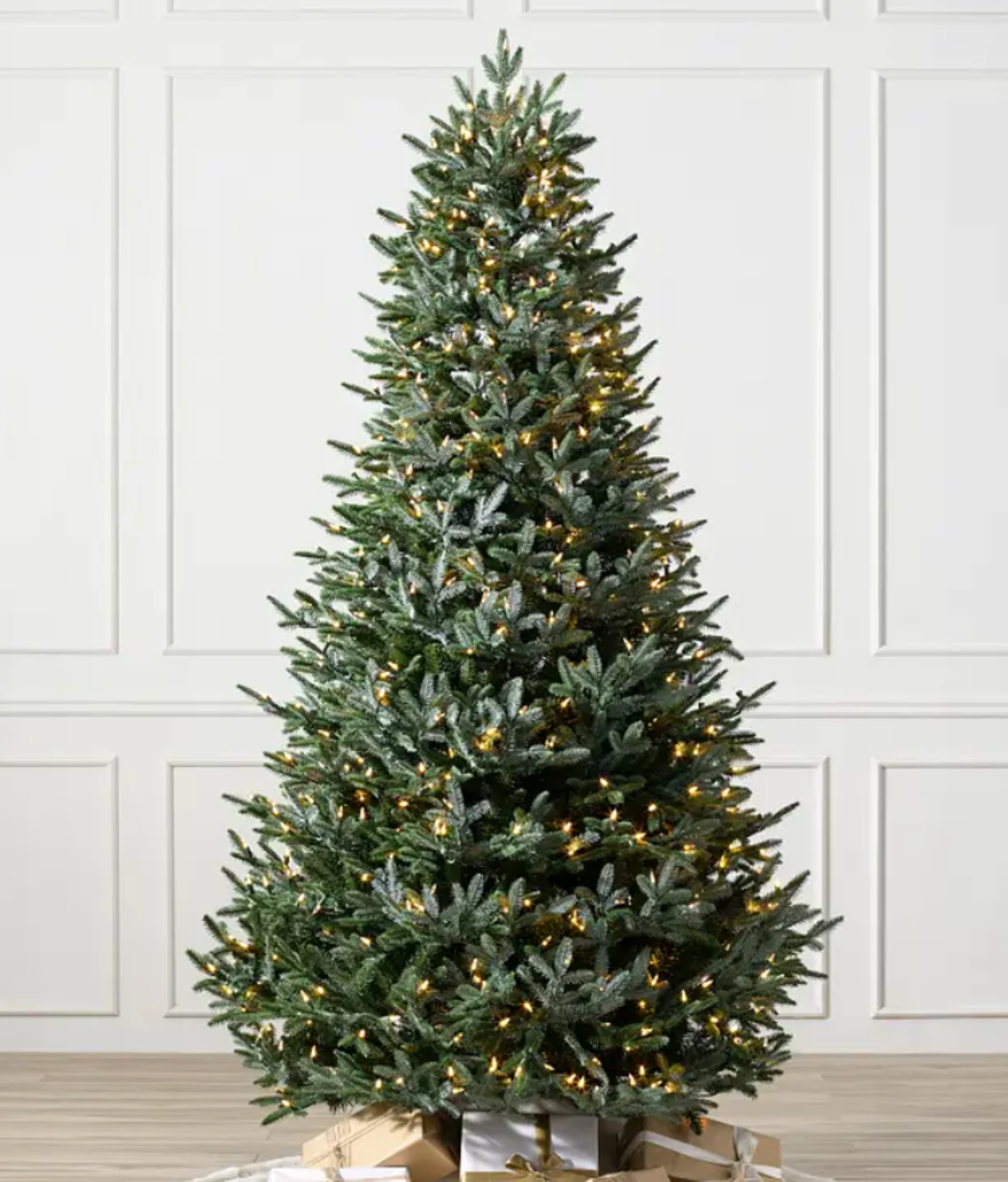 BH (The worlds leading Christmas Tree Brand) European Silver Fir 6' Tree with LED Clear Lights