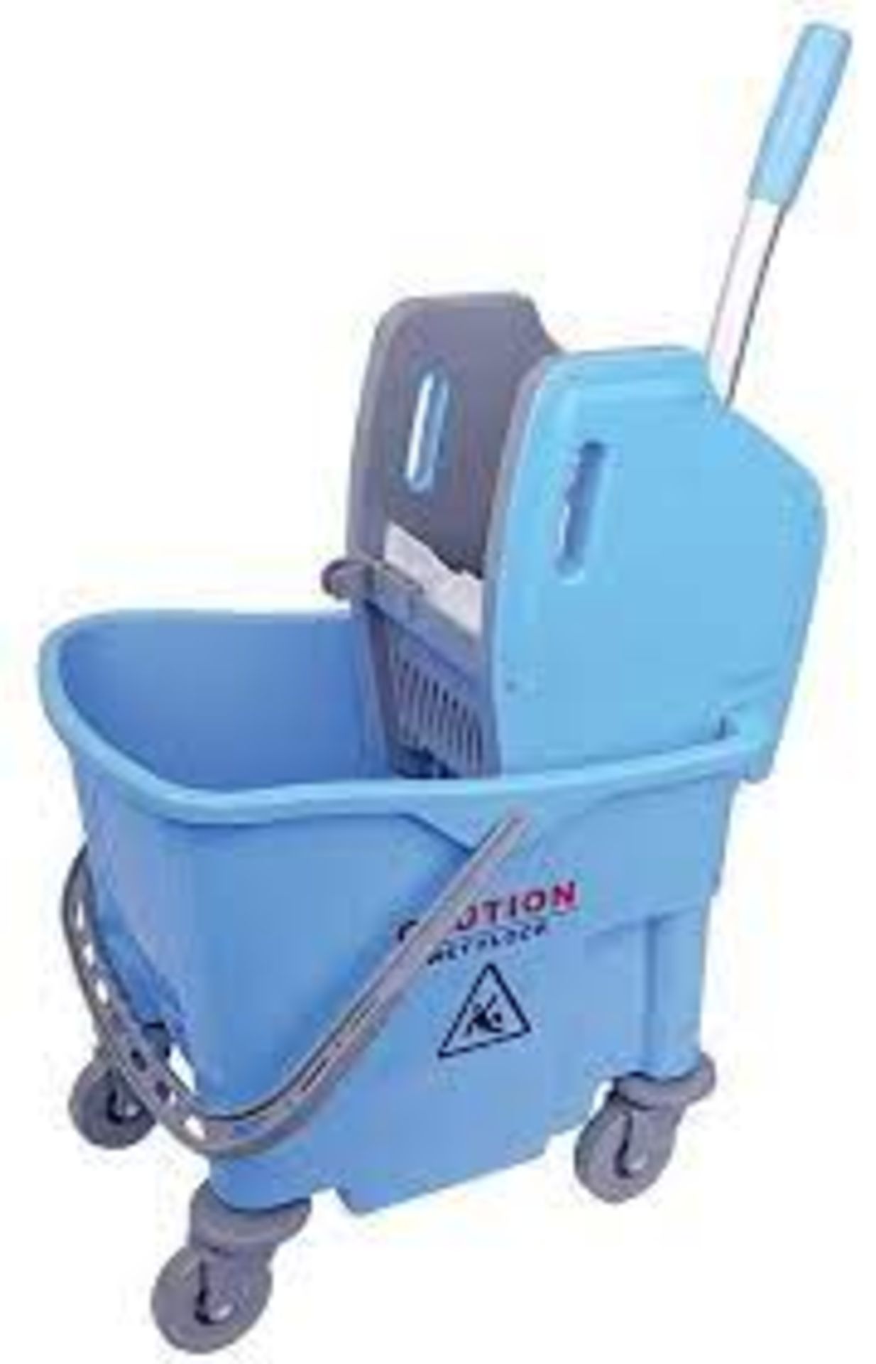 2 X BRAND NEW ROBERT SCOTT BUFFALO BLUE MOP BUCKET AND WRINGER RRP £99 EACH R16-11