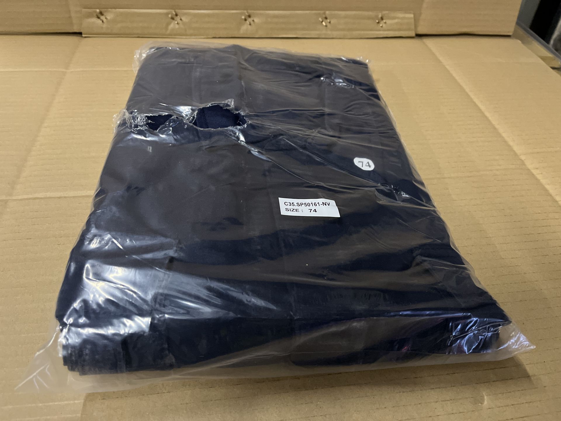 15 X BRAND NEW NAVY MULTIPOCKET COVERALLS (SIZES MAY VARY) S2