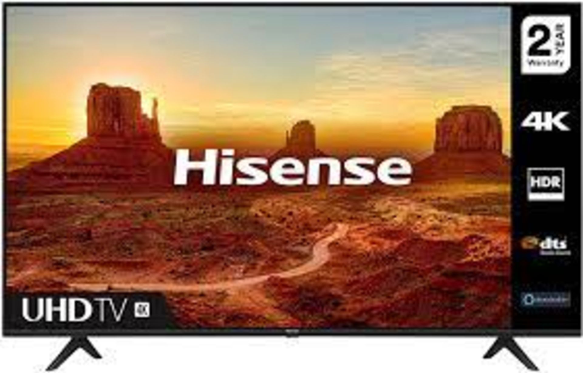 HISENSE 65 INCH ROKU A7 SERIES UHD SMART TV RRP £849