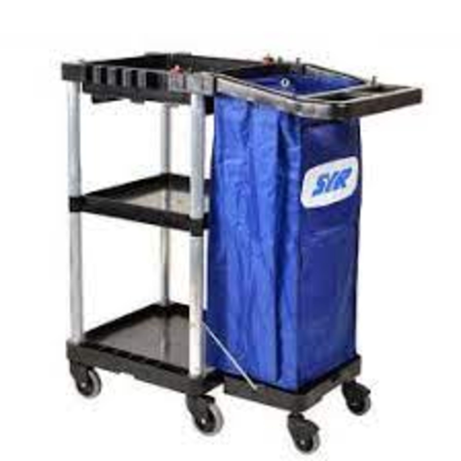 BRAND NEW SIR SPACESAVER JANITORIAL TROLLEY WITHOUT CUT OUT RRP £199 R1-1