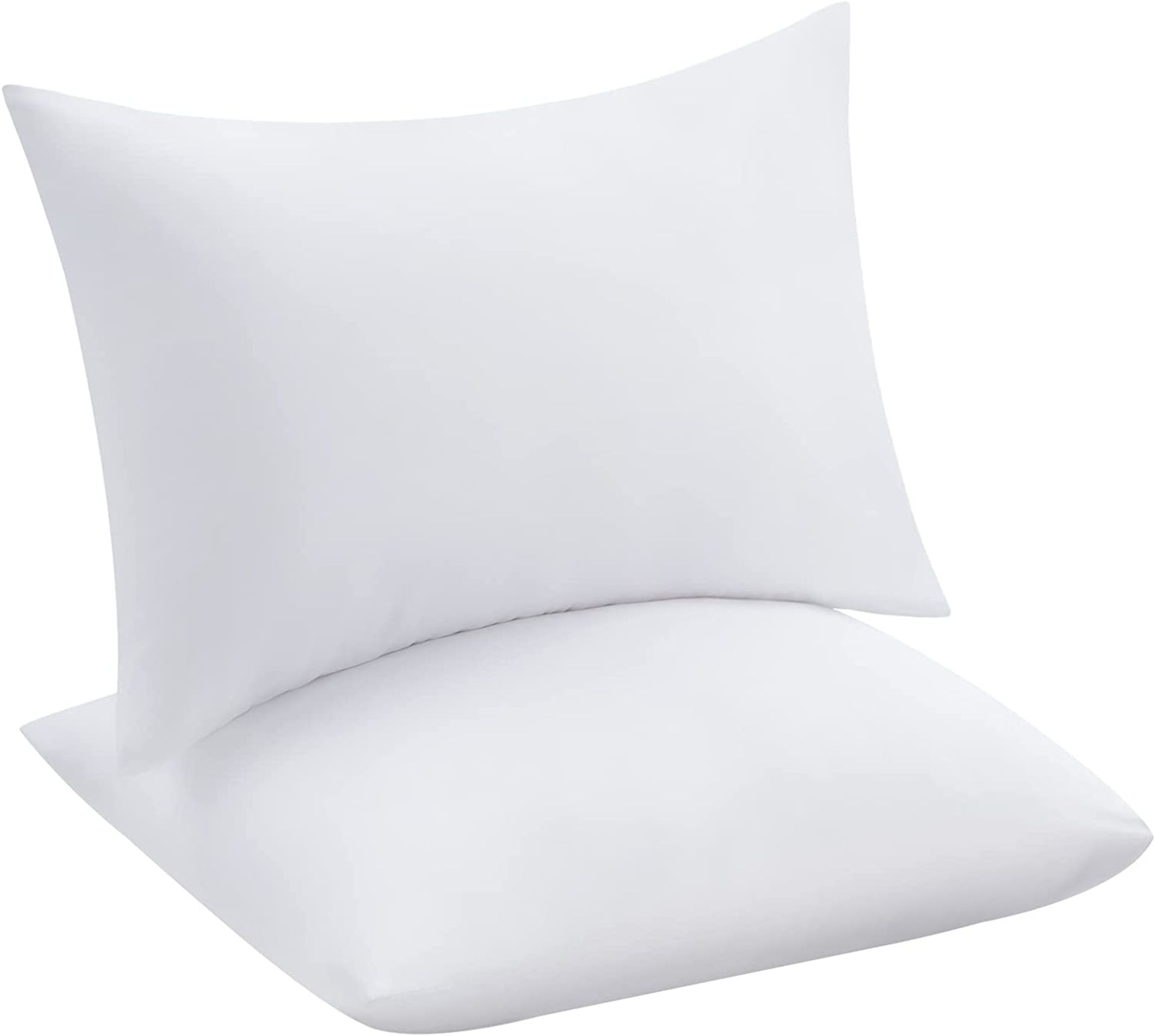 36 X BRAND NEW LUXURY SETS OF 2 PILLOWCASES WHITE (21494.01WH)
