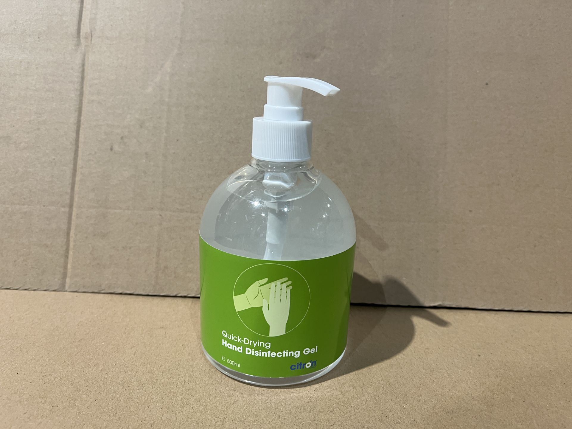 144 X BRAND NEW CITRON 500ML QUICK DRYING HAND DISINFECTANT GEL R13-8
