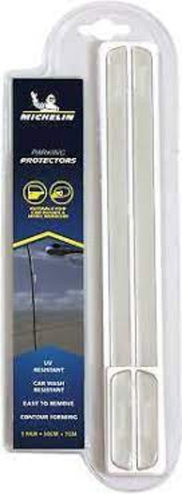 40 X NEW PACKS OF Michelin Parking Protectors Door and Wing Mirror Transparent. RRP £8.99 PER - Image 2 of 2