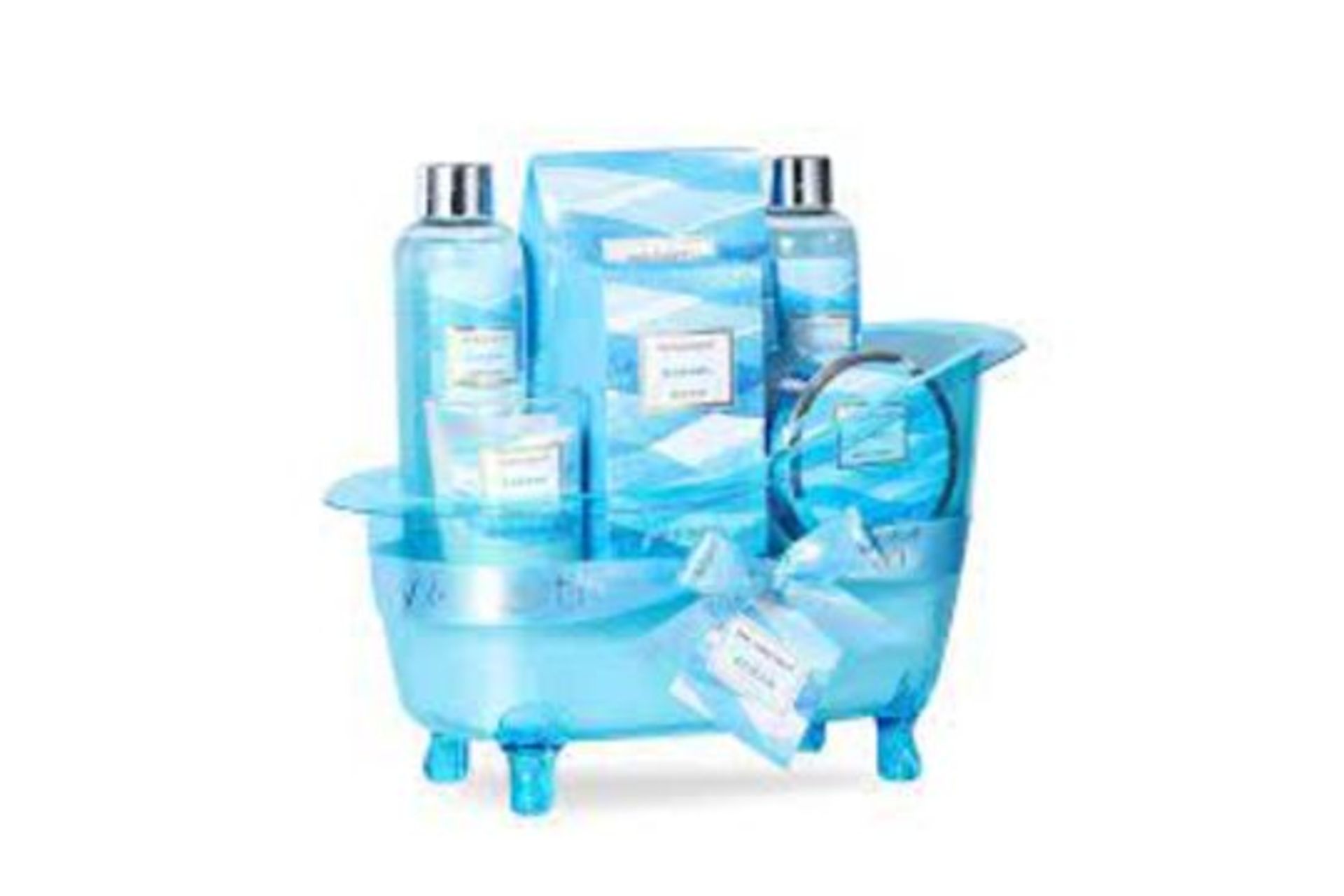 PALLET TO CONTAIN 48 x NEW PACKAGED Body & Earth Refreshing Ocean Spa Bathtub Set. (BEC-4-NEW)