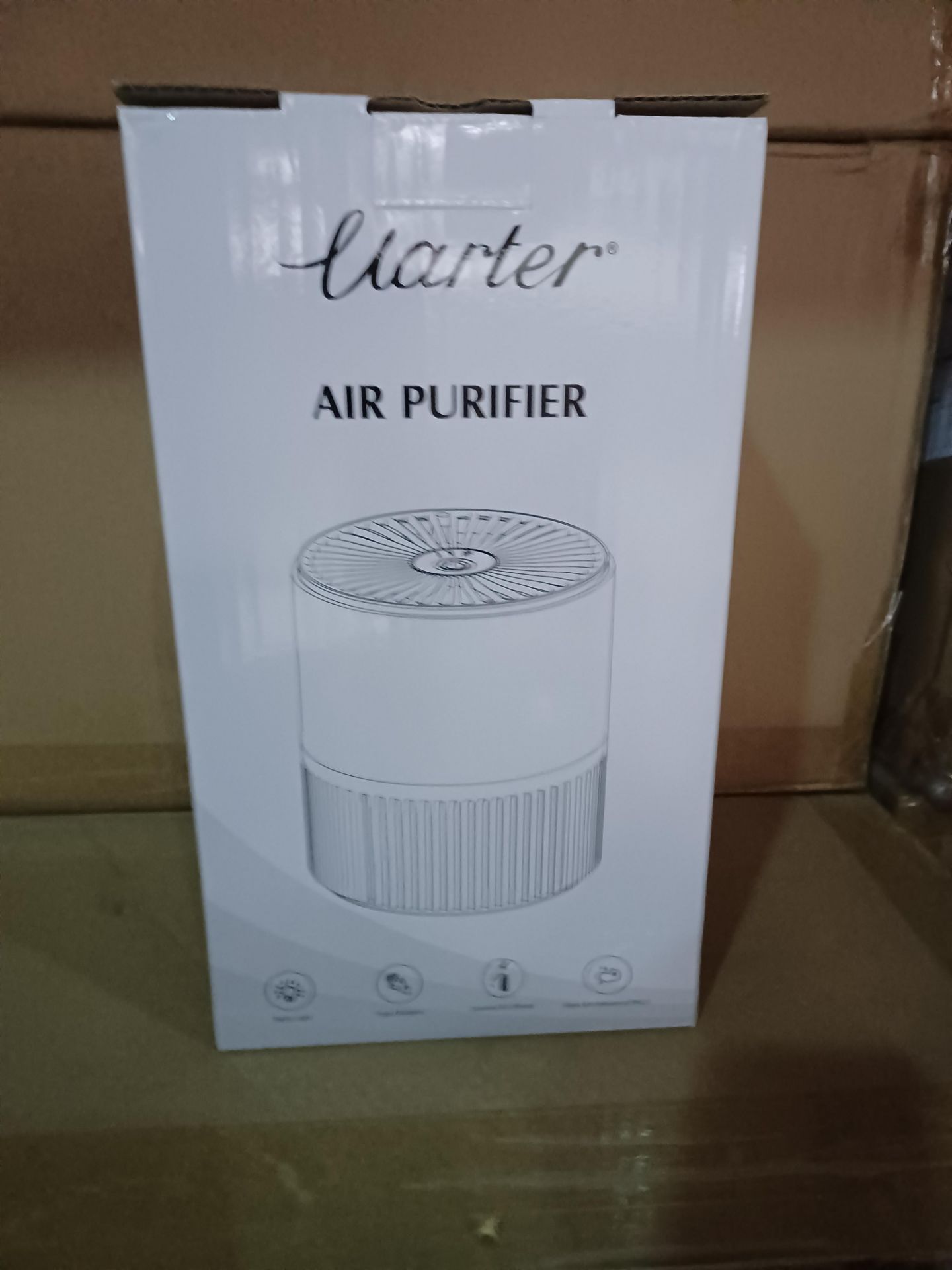 5 X BRAND NEW UARTER AIR PURIFIERS WITH NIGHT LIGHT, TRAPS ALERGENS, ESSENTIAL OIL DIFFUSER R15