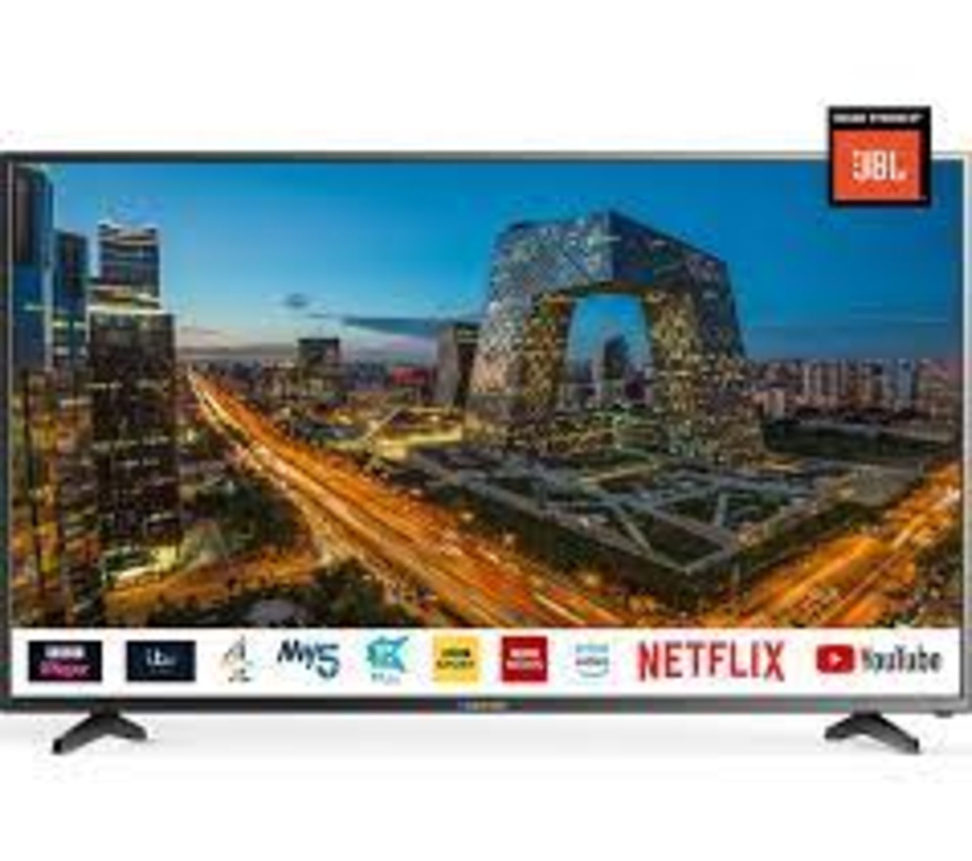 BRAND NEW BLAUPUNKT 50 INCH 4K UHD LED SMART TV NETFLIX FREEVIEW HD SOARVIEW SATELITE HD USB MEDIA