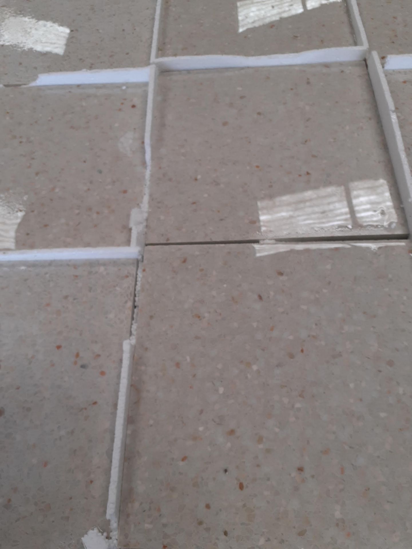 PALLET TO CONTAIN 216 X BRAND NEW TERRAZZO TILES Z30011 300 X 300 X 30MM (TOTAL PER PALLET 20 SQUARE