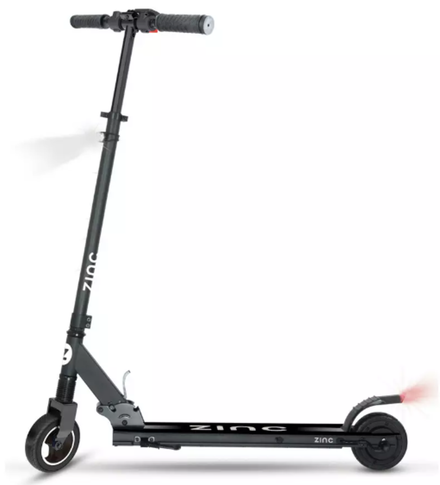 Electric Scooters: Models from Zinc such as ECO 6, Flex, E4 Max, Gen 2, Light up E5 & Wired Models such as 350 HC, 250RD and more