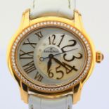 Audemars Piguet Millenary Ladies 18K & Diamond & Mother of Pearl Dial 77301OR.