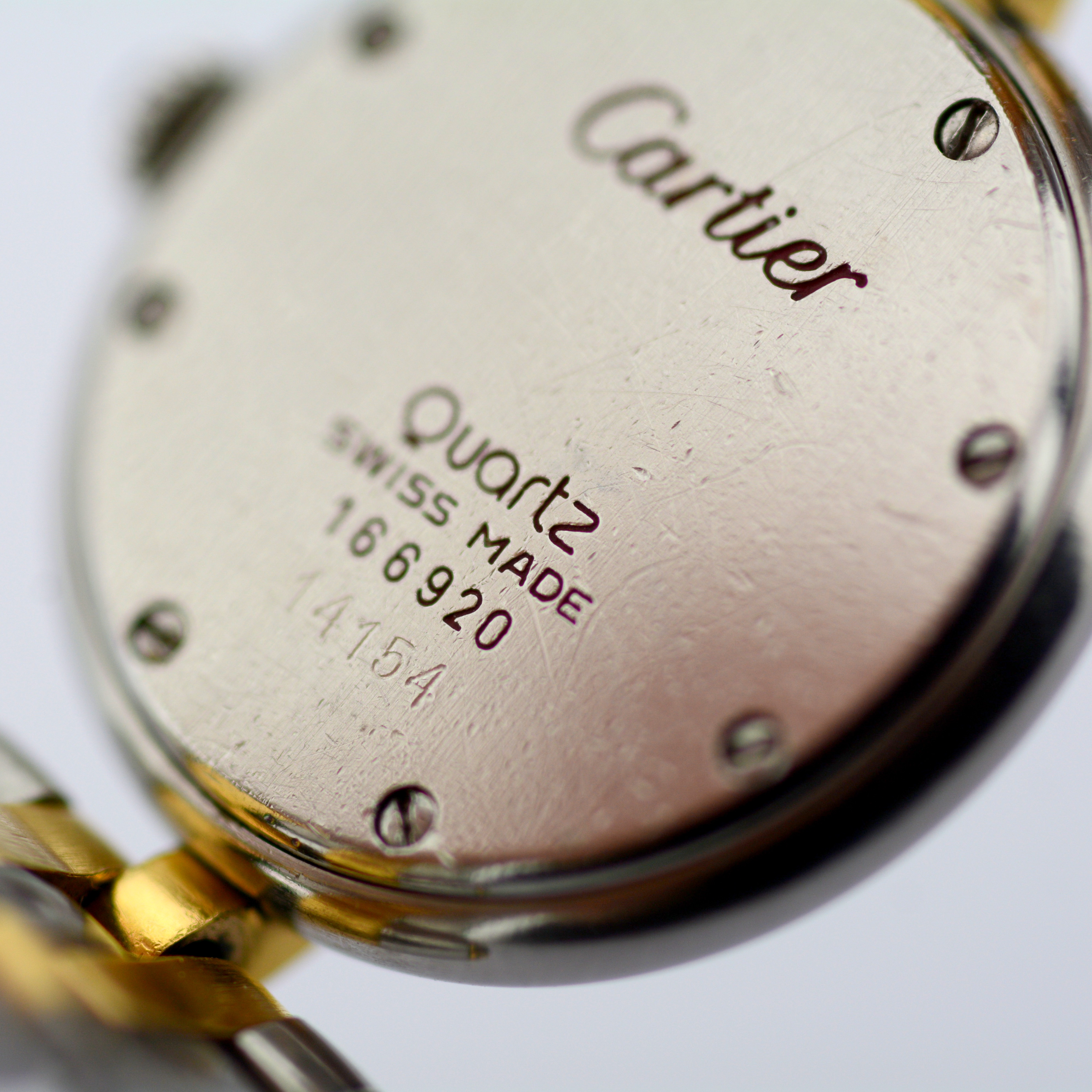 Cartier Cartier Panthere Vendome 18K double row gold bracelet - Image 7 of 9
