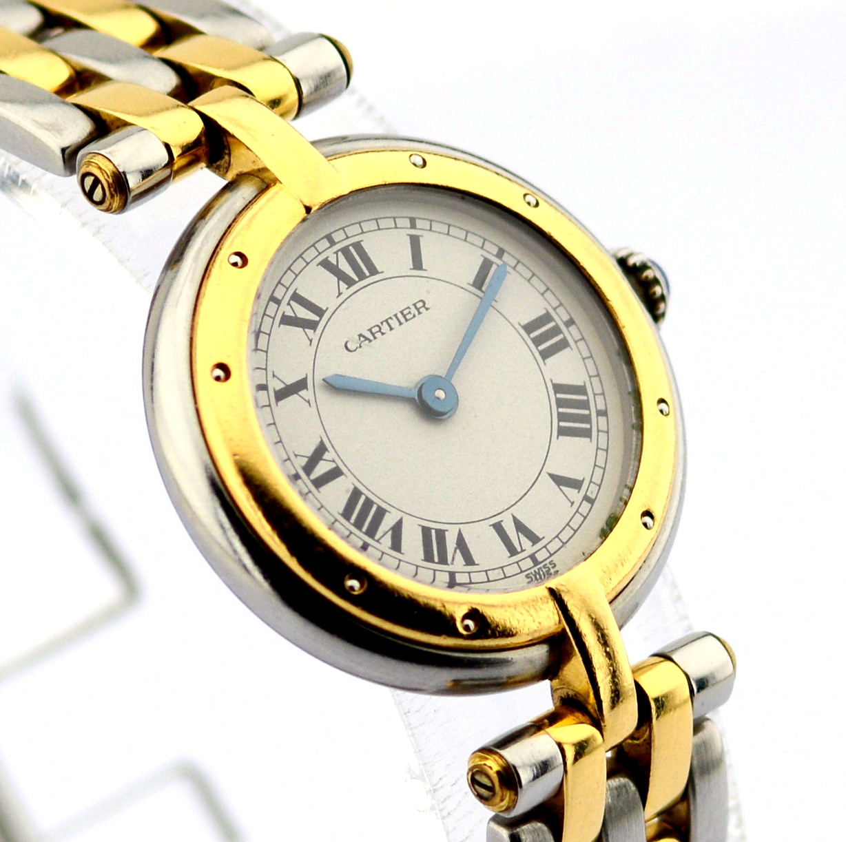Cartier Cartier Panthere Vendome 18K double row gold bracelet - Image 3 of 9