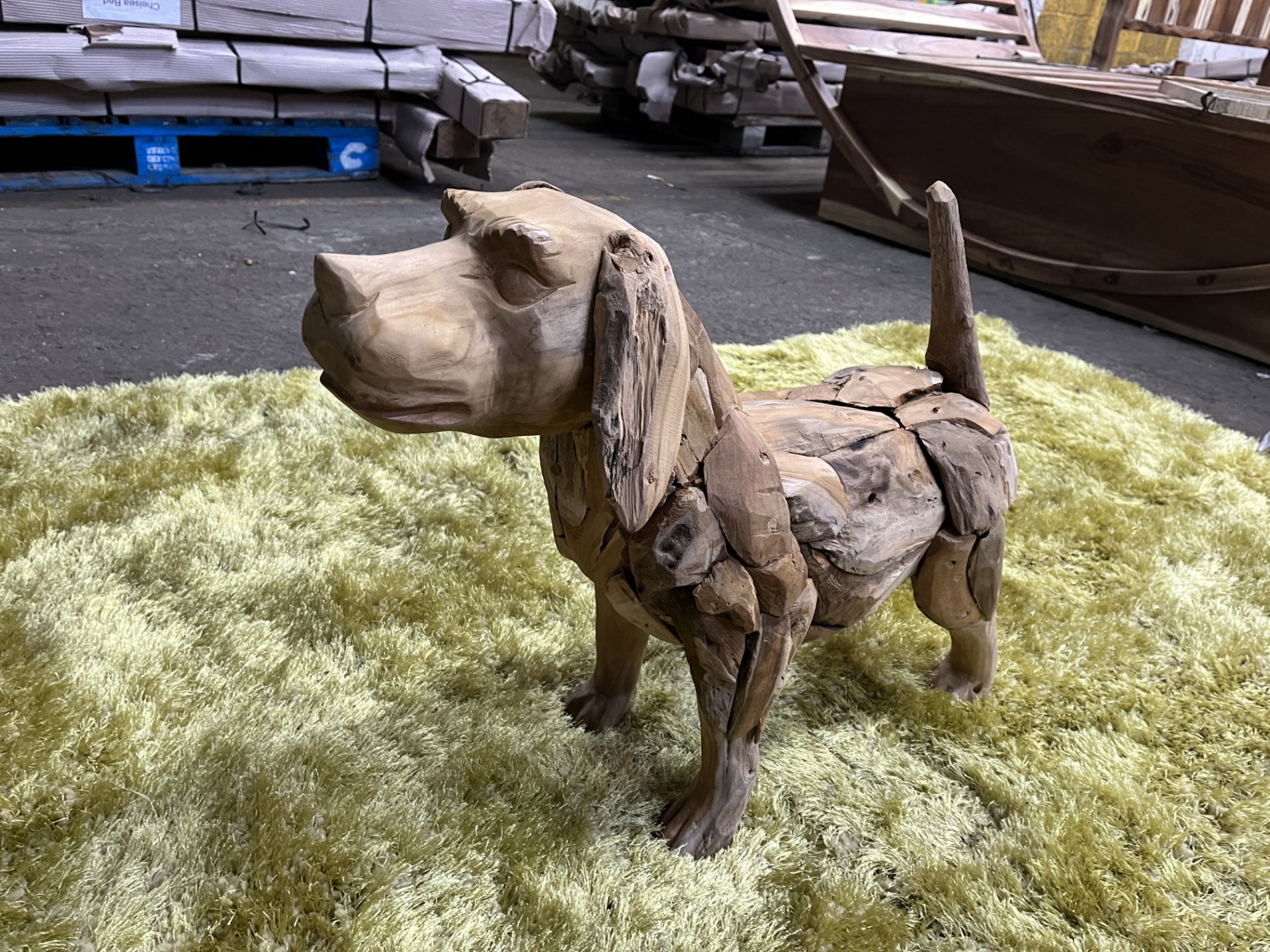 BRAND NEW TEAK ROOT PUPPY 50 X 25 X 50 RRP £425 - Image 2 of 6