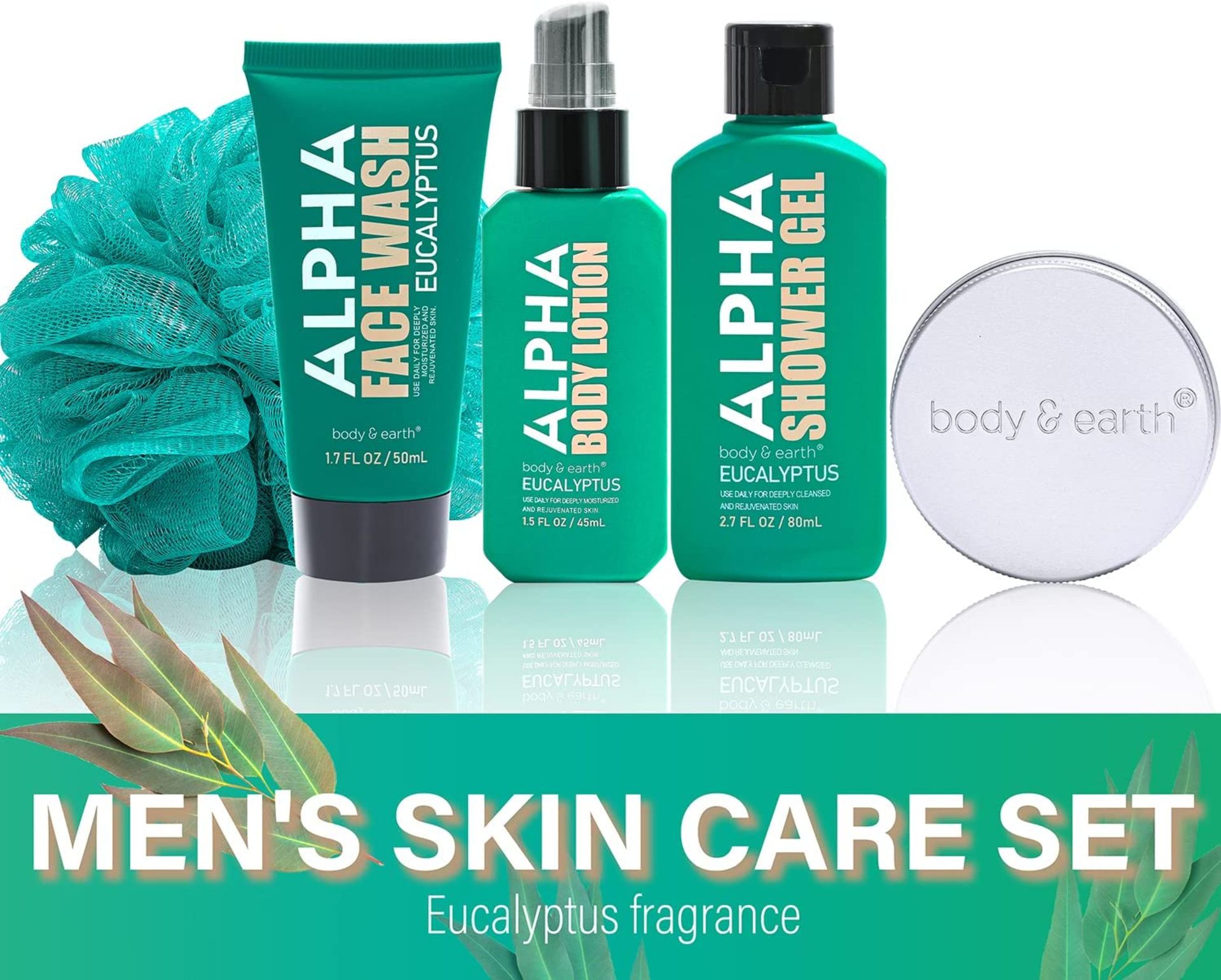 6 X NEW PACKAGED Alpha - Care For Your Skin - Body & Earth. Just For You 6 Piece Gift Sets (SKU:BE- - Image 2 of 2
