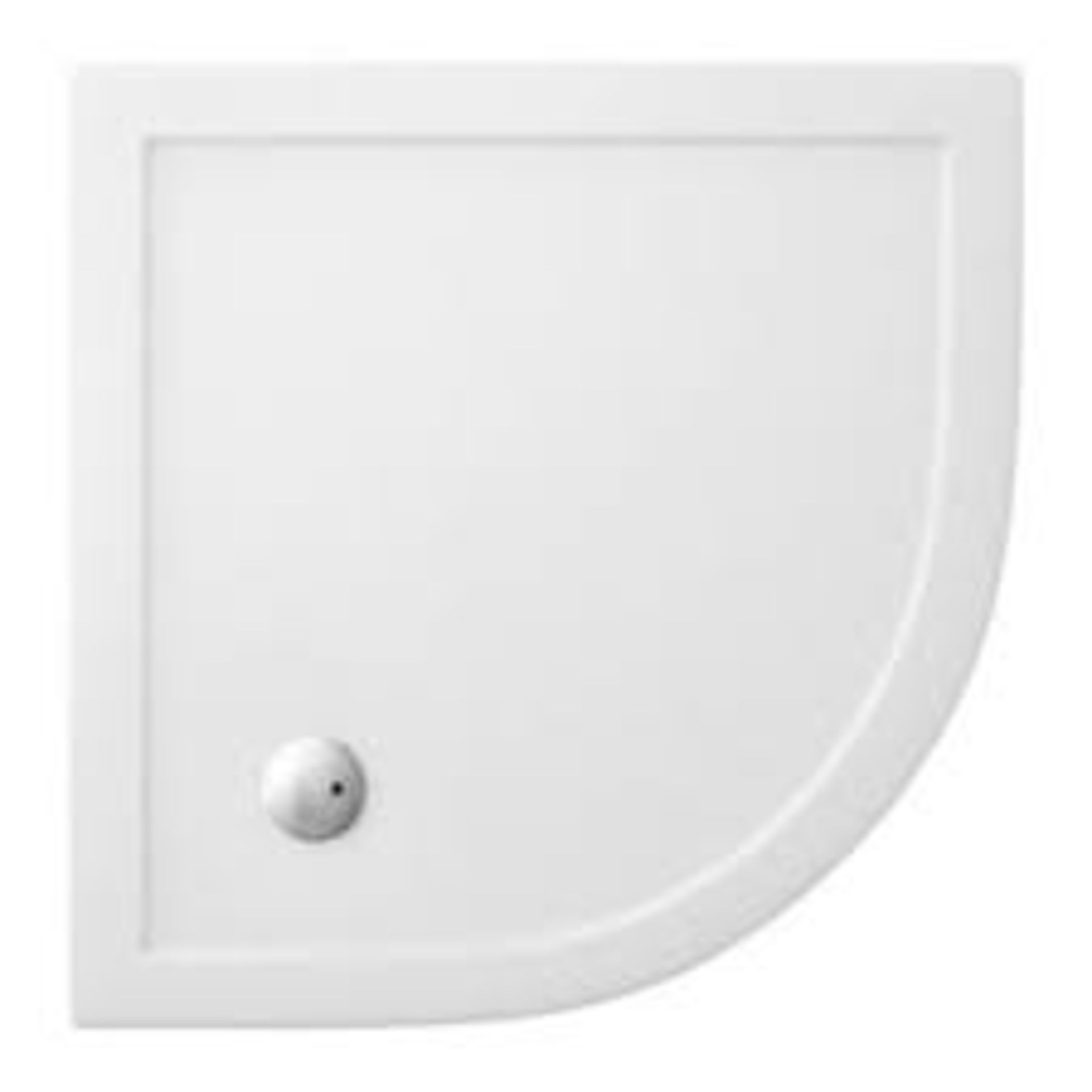 3 X BRAND NEW HIGH QUALITY SHOWER TRAYS WHITE 800 X 800MM R5-4