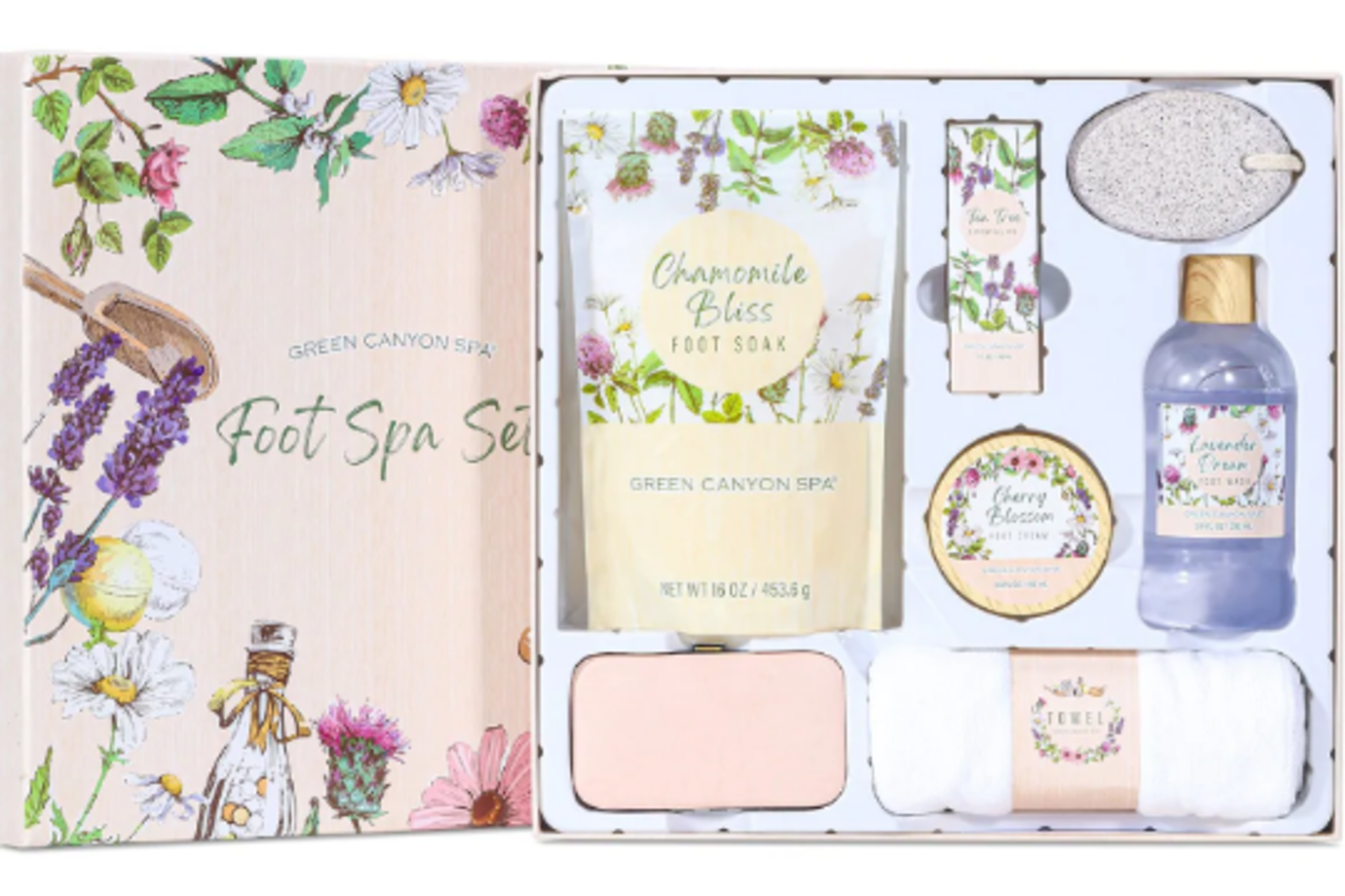 6 x NEW BOXED Green Canyon Spa Foot Spa Gift Set. (GCS-BP-031) Effective and safe formula: Made