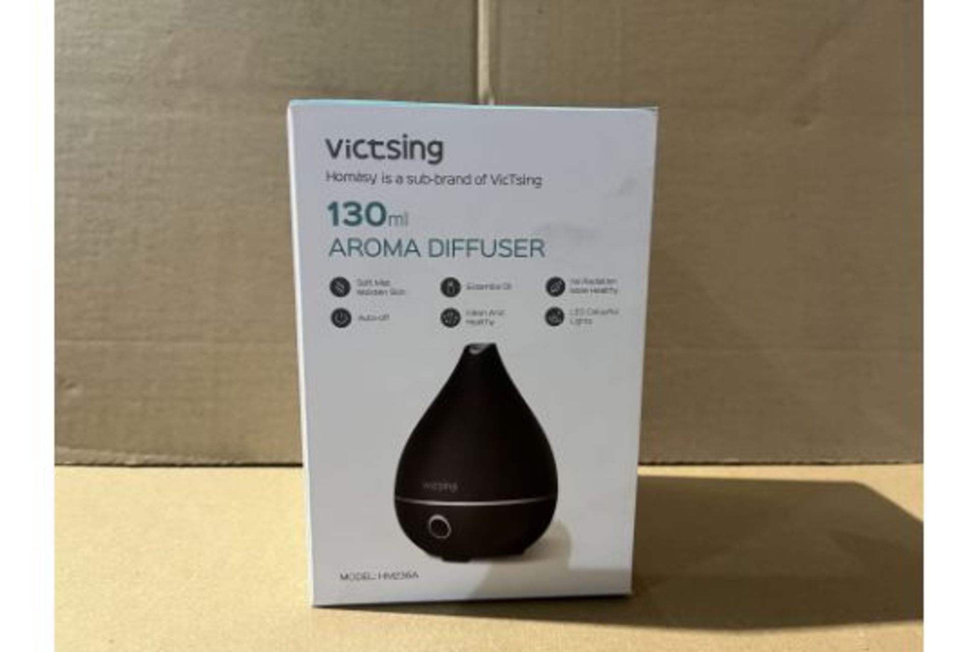 4 X BRAND NEW VICTSING 130ML AROMA DIFUSERS R15-11