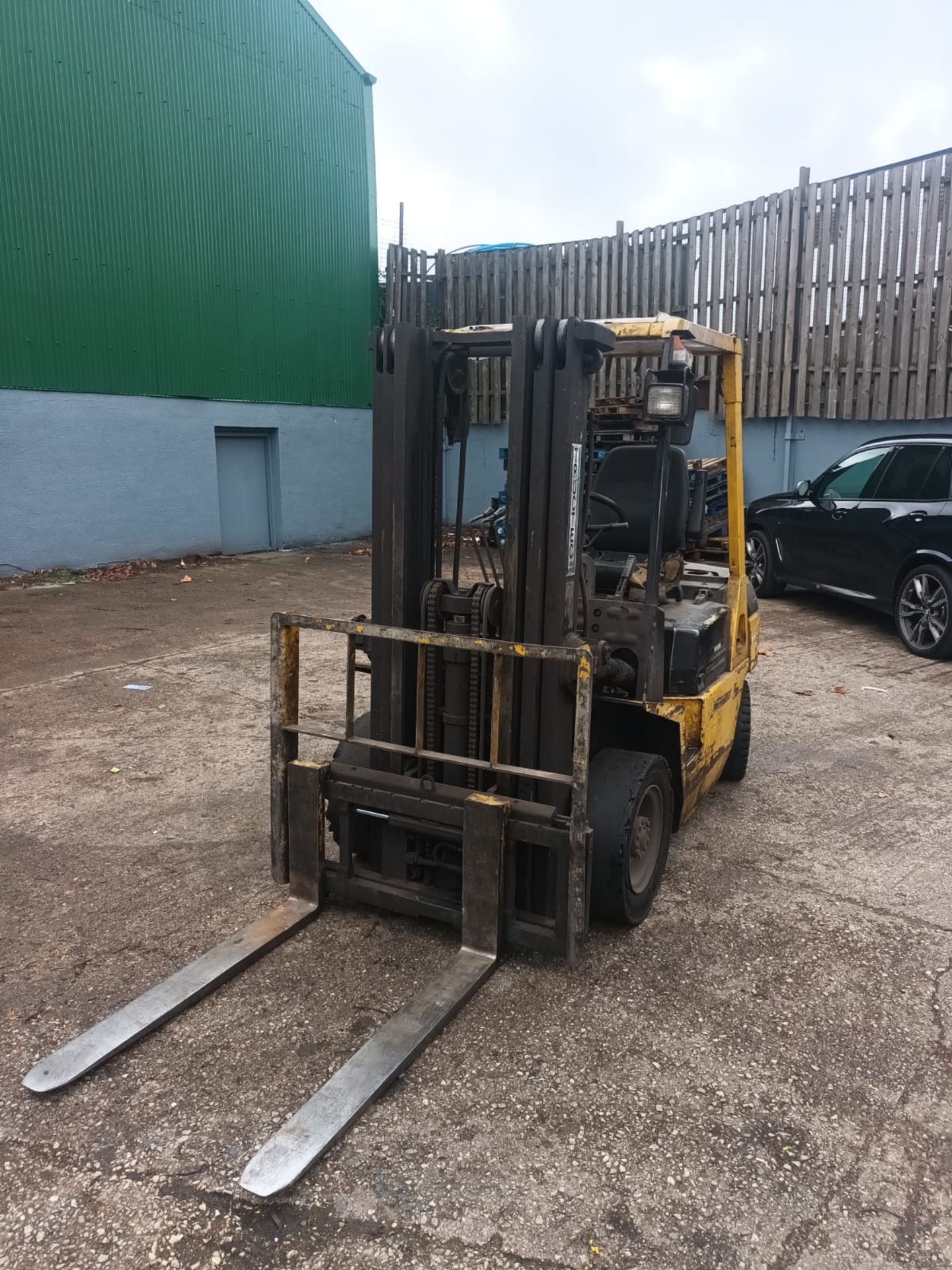 TCM CASCADE FD20 DIESEL FORKLIFT.  RUNS, DRIVES & LIFTS. CONTAINER MAST. 4992.6 HOURS 4350MM LIFT