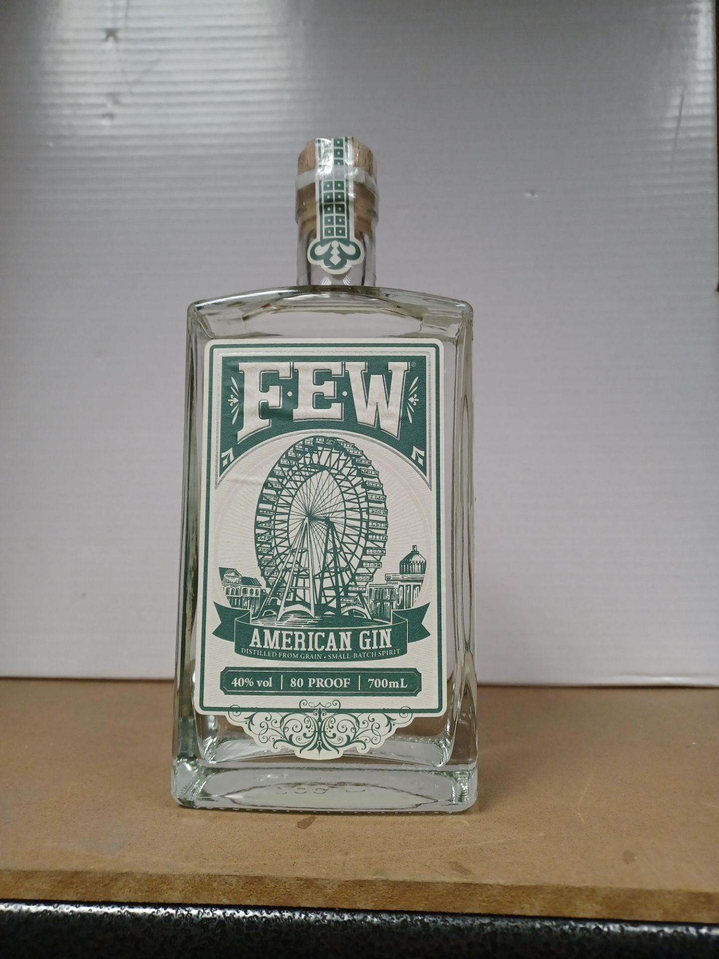 FEW American Gin Bottling Note. RRP £42.00. Unlike any other gin, this offering from FEW Spirits