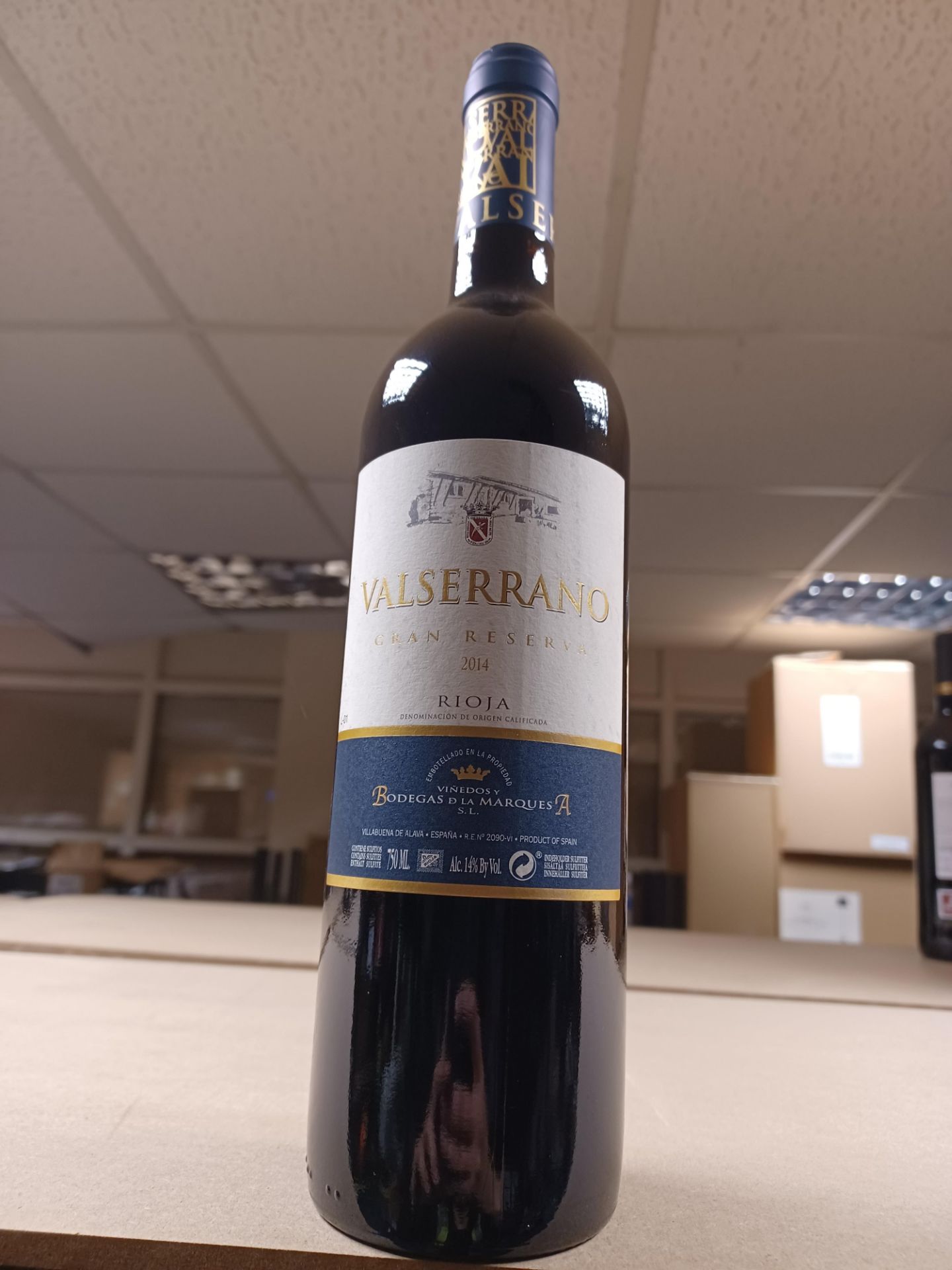 6 X Valserrano Rioja Gran Reserva 2014 14% RRP £35.00 EACH - EBR