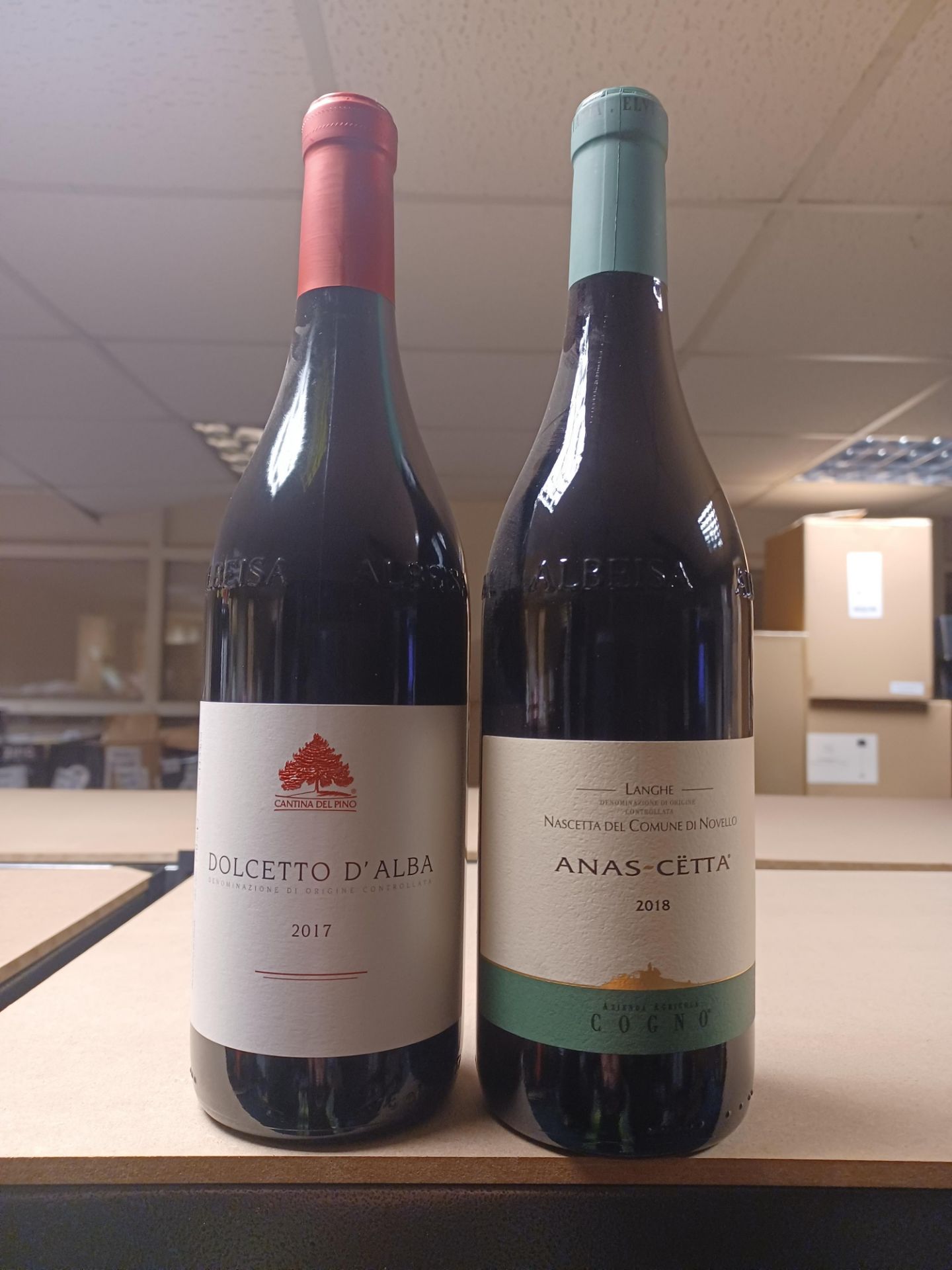 3 X Dolcetto D' Al Ba 2017 & 3 x Langhe Anas Cetta 2018 Cogno TOTAL RRP £155.00 - EBR