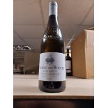 6 x Château des Roques Cuvée Blanche Vacqueyras 2018 14% RRP £21.50 each - EBR