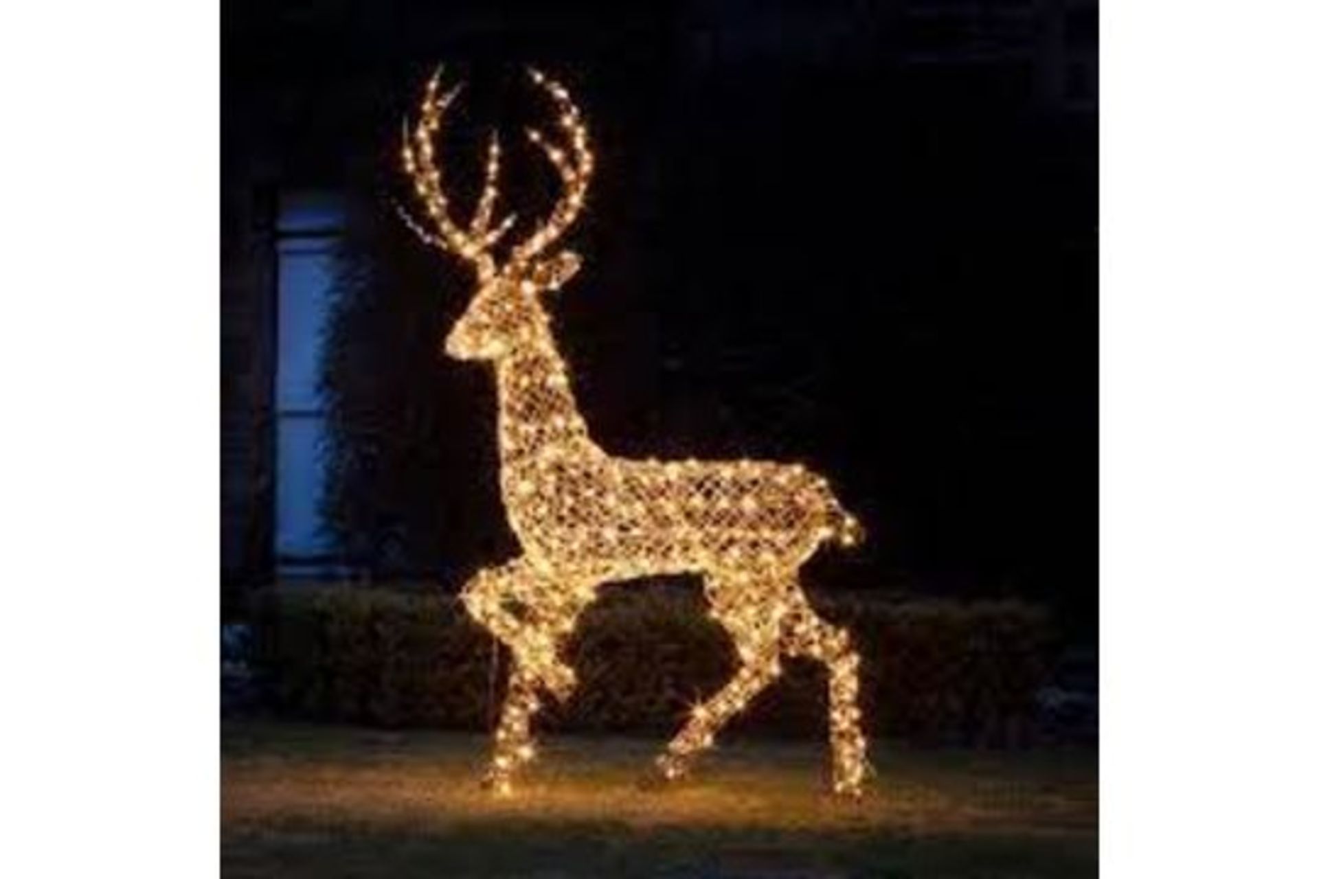 BOXED PERFECT WICKER LED 2M STAG APW