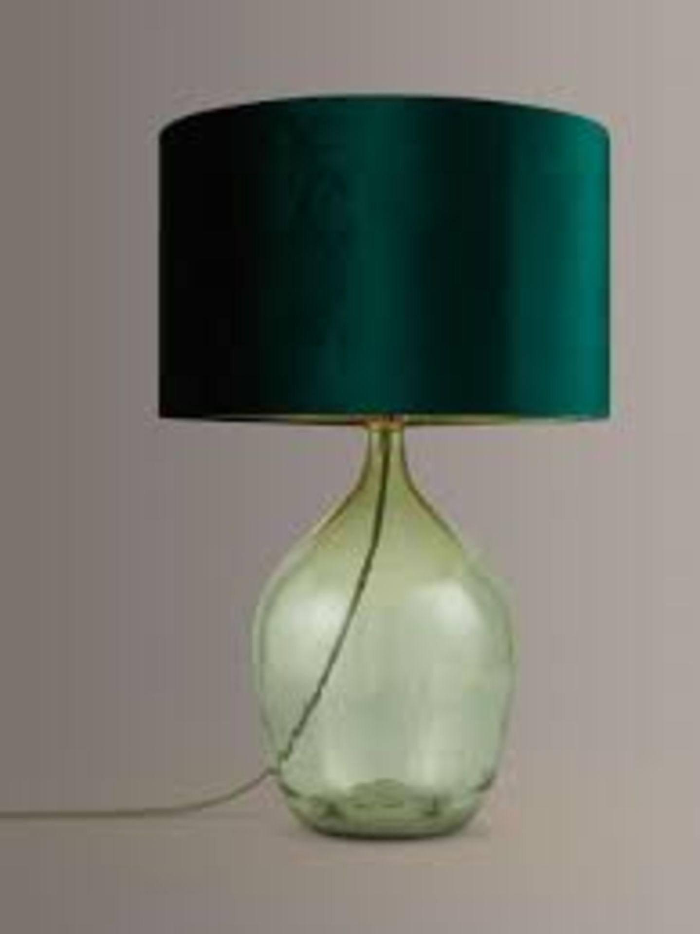 John Lewis Robyn Bottle Glass Lamp - EBR
