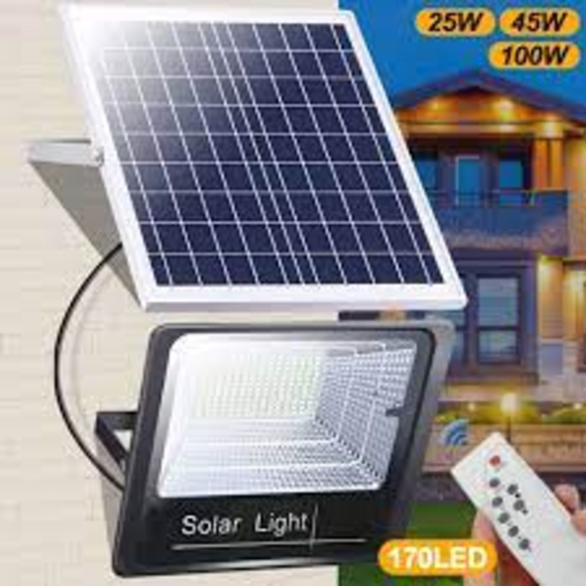 Vibelite Solar Lights With 80 LED - EBR