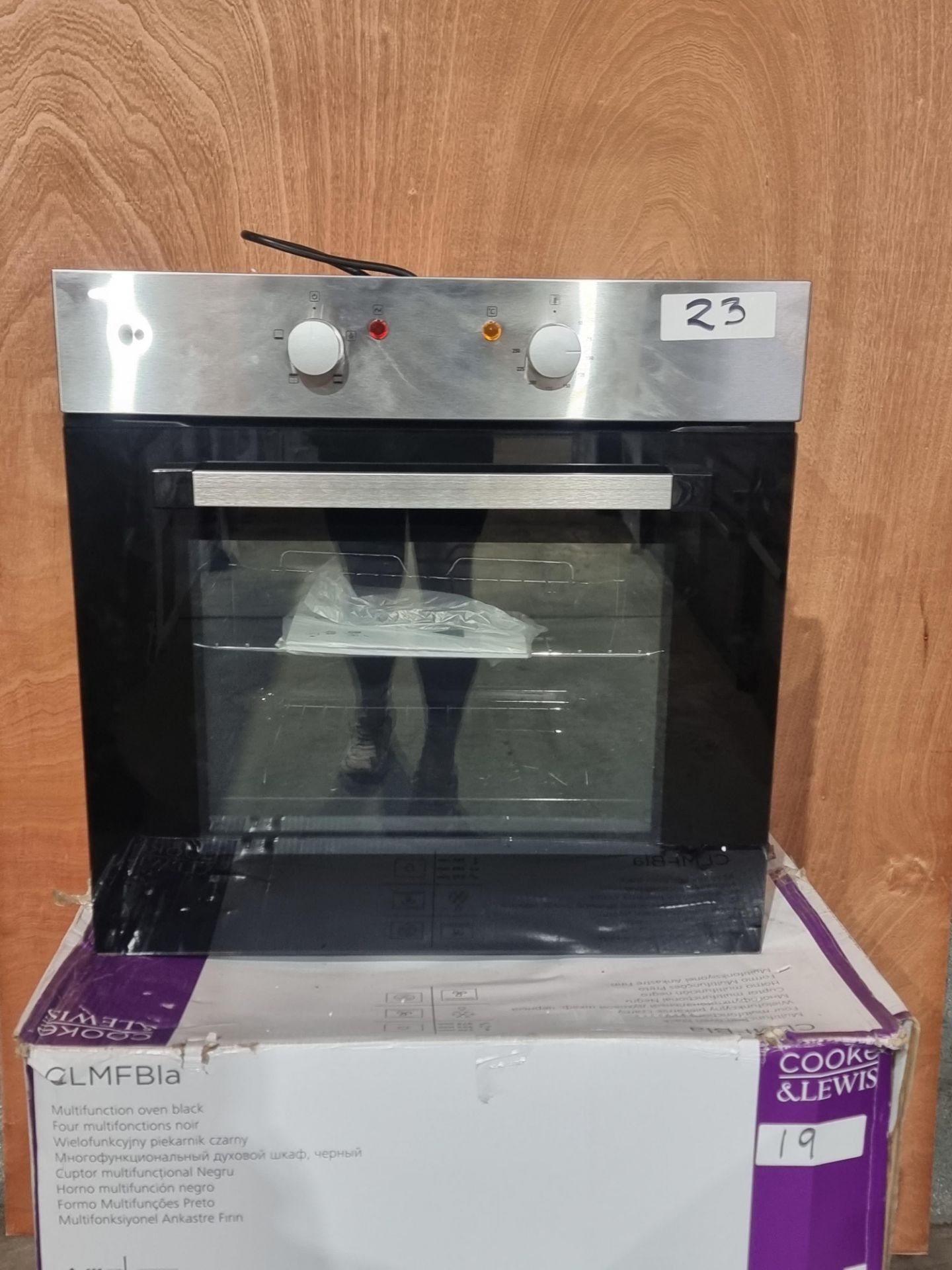 CSB60A 60L STATIC OVEN BLACK RRP £140