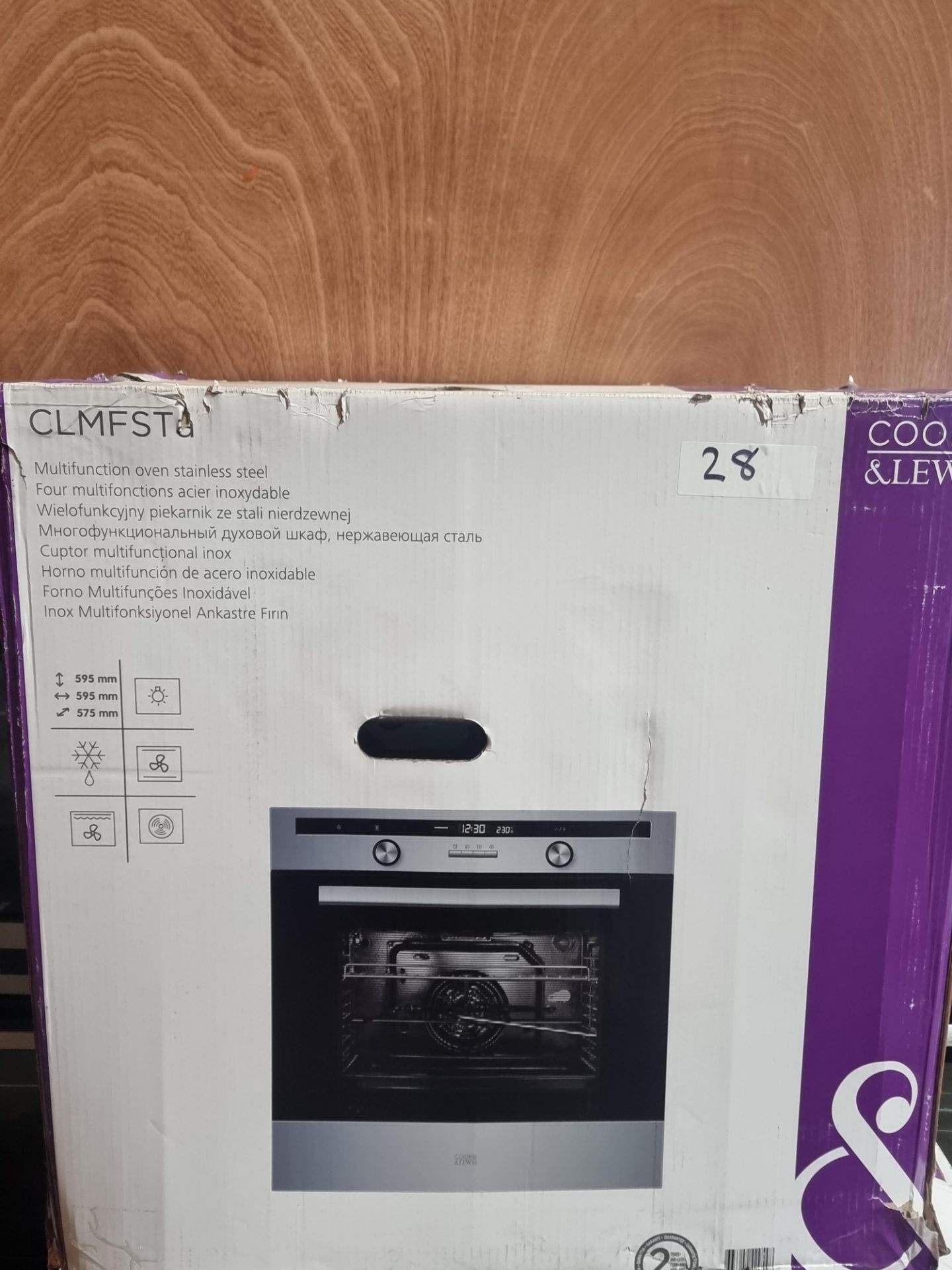 Cooke & Lewis CLMFSTA MULTI OVEN SS RRP £240