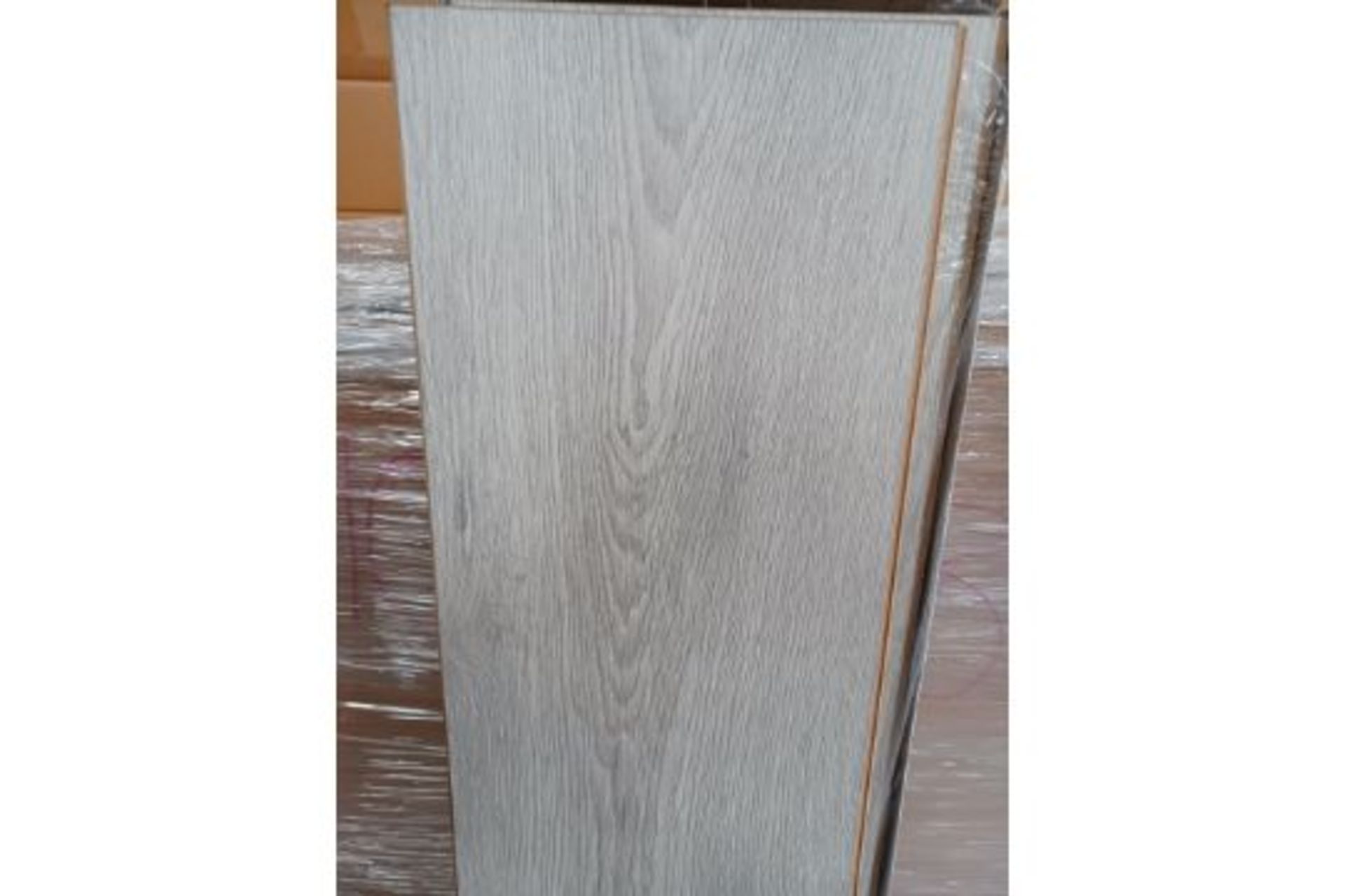 PALLET TO CONTAIN 60 X PACKS OF GOODHOME NEWLYN LAMINATE FLOORING. HIGH QUALITY LAMINATE. 5PCS PER - Image 2 of 2