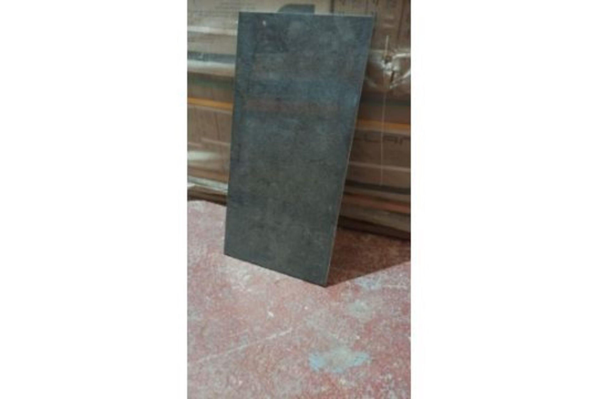 10 X PACKS OF PORCELLAN POLISHED ANTHRACITE GREY POLISHED FLOOR ; WALL TILES. 300x600MM HIGH QUALITY - Image 2 of 2