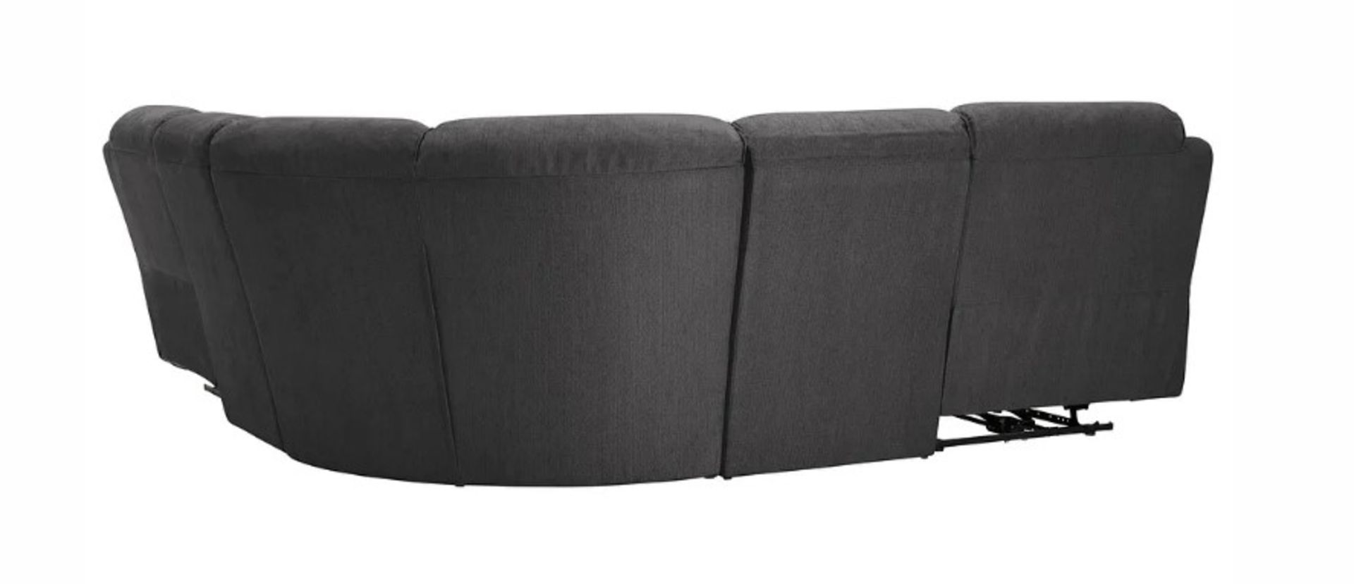 GOODWOOD 6 Seat Corner Recliner Sofa | Plush Charcoal Fabric. RRP £2,549. (ROW7-6BOXES) The Goodwood - Image 6 of 9