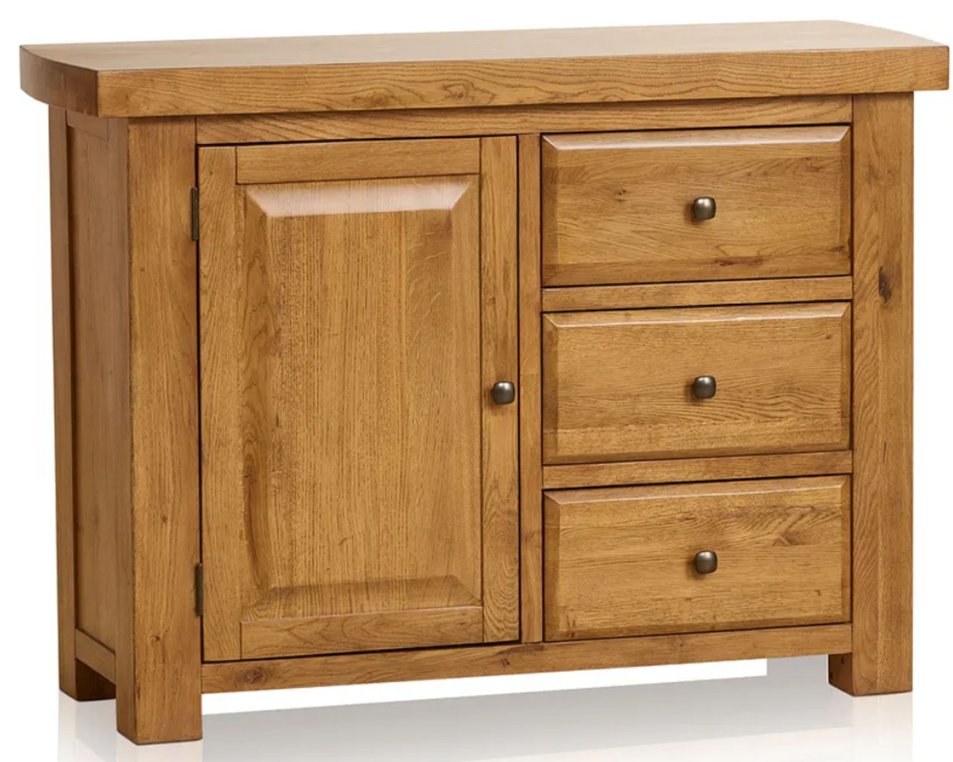 HERCULES Rustic Solid Oak Storage Cabinet. RRP £569.99. Add storage to your home with the impressive