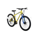 New & Boxed Barracuda Draco 4 19 Inch Hardtail 24 Speed 27.5 Inch Yellow Blue Disc brakes. RRP £