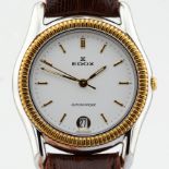 Edox / Automatic Date - (Unworn) Gentlmen's Gold/Steel Wrist Watch