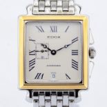 Edox / Automatic Date - (Unworn) Gentlmen's Gold/Steel Wrist Watch