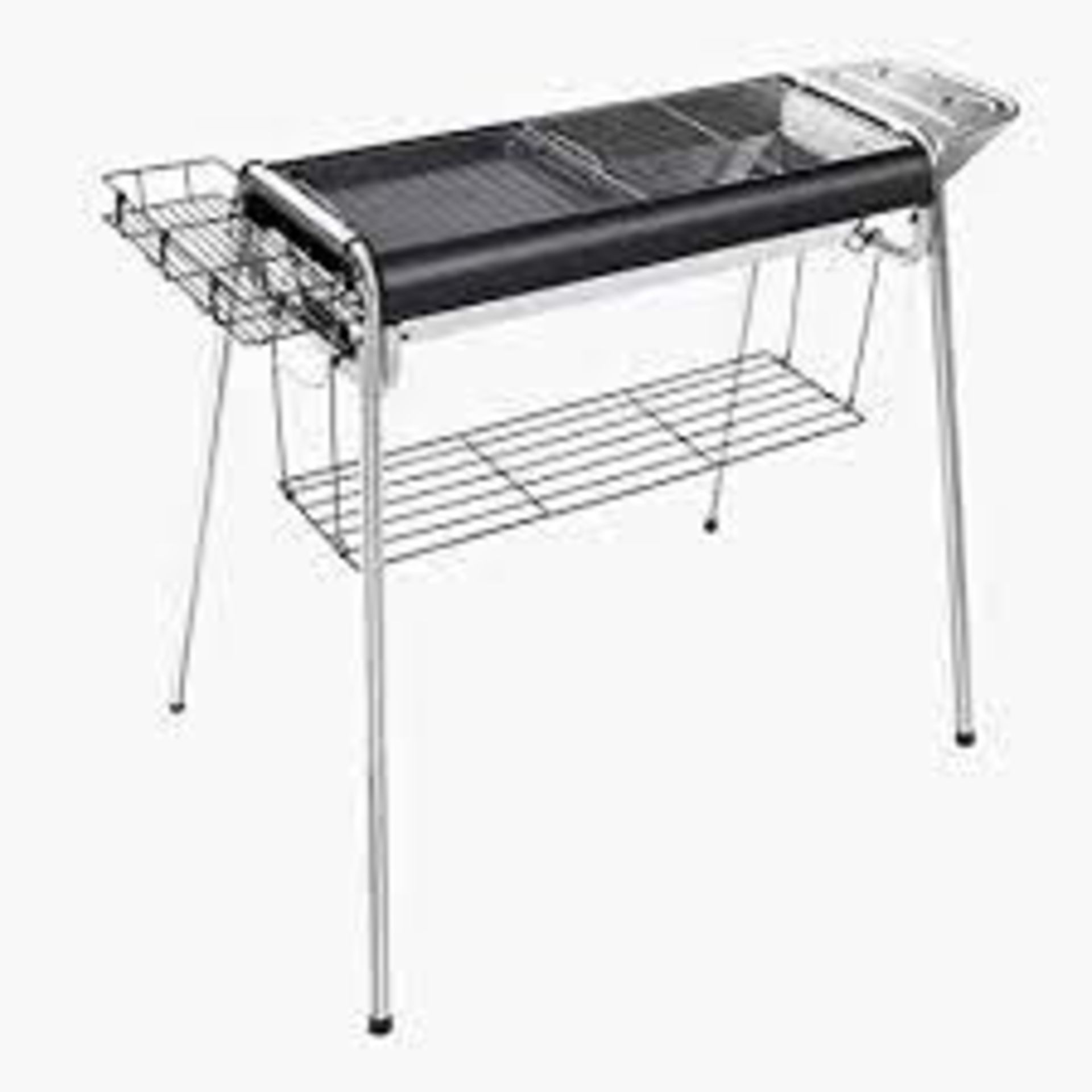 BRAND NEW LARGE BBQ GRILL WITH UNDER STORAGE SHELF RRP £220