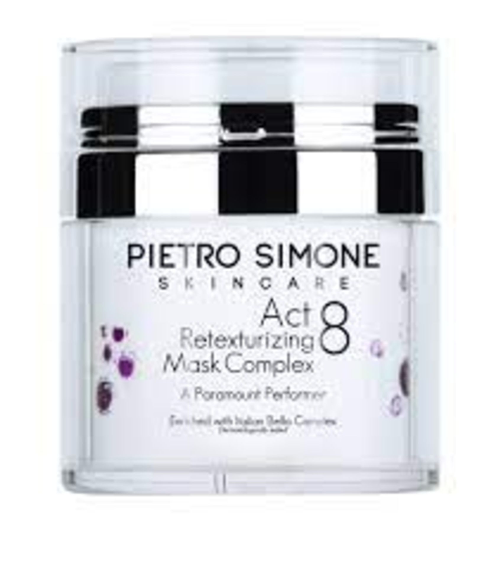 New Boxed PIETRO SIMONE Act 8 Retexturizing Mask (50Ml). RRP £75 each. As seen in Harrods.