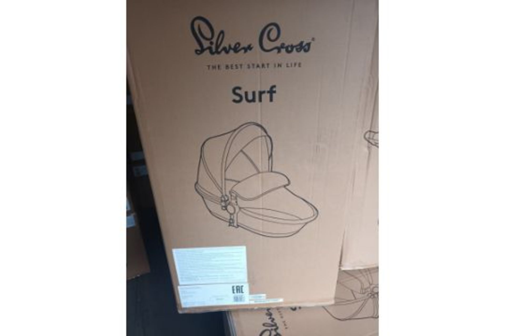 New Boxed Silver Cross Surf Eclipse Special Edition Pram. RRP £1,195 each. Surf Eclipse Special - Image 5 of 5