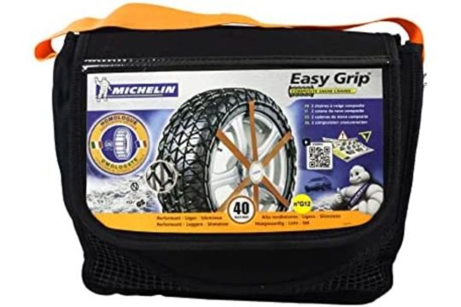 5 X NEW PACKAGED SETS OF Michelin Snow Sock Easy Grip G12. RRP £77.95 EACH. The Michelin Easy Grip