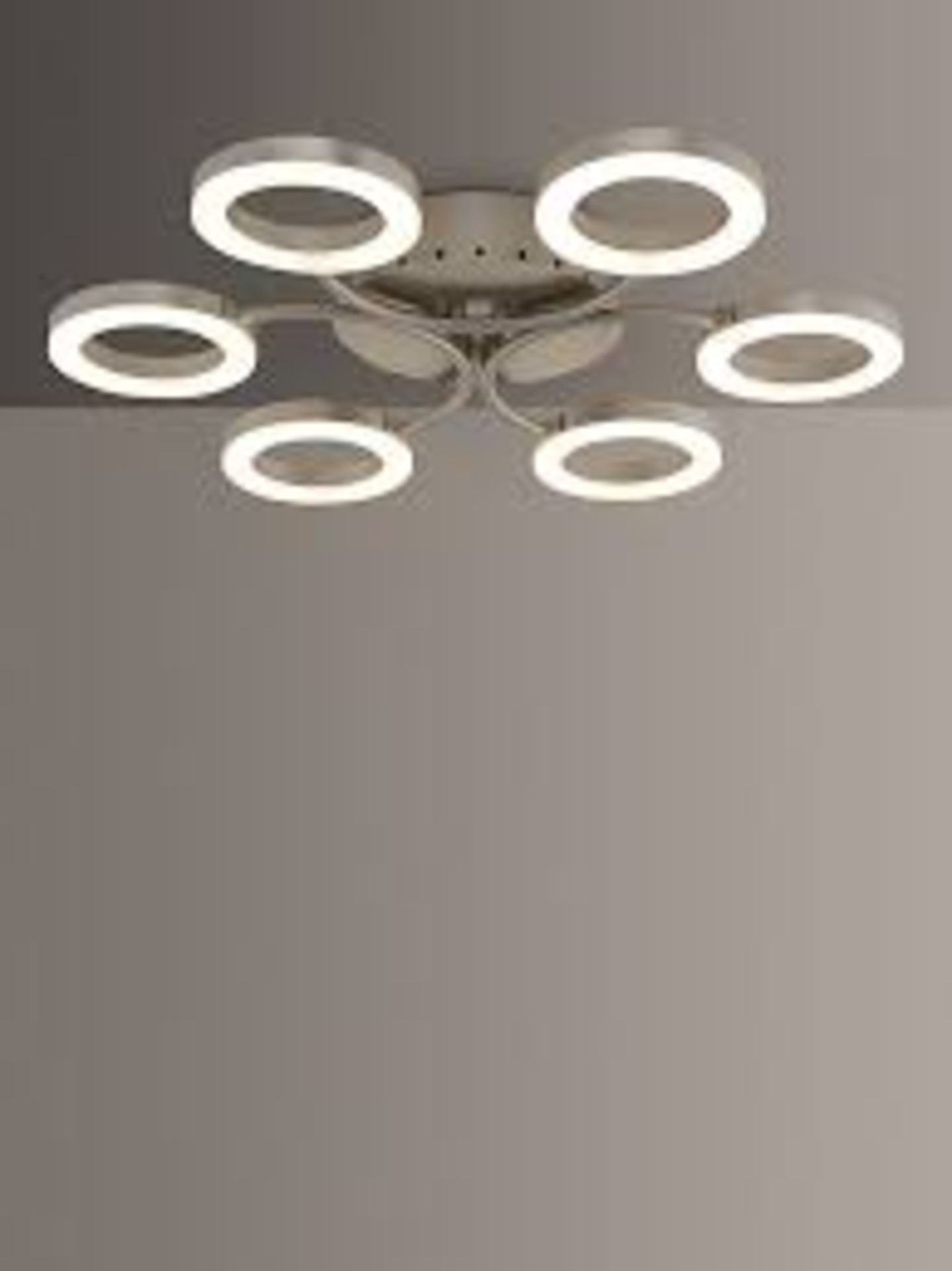 John Lewis Boyd LED Semi Flush 6 arm ceiling light - PCK