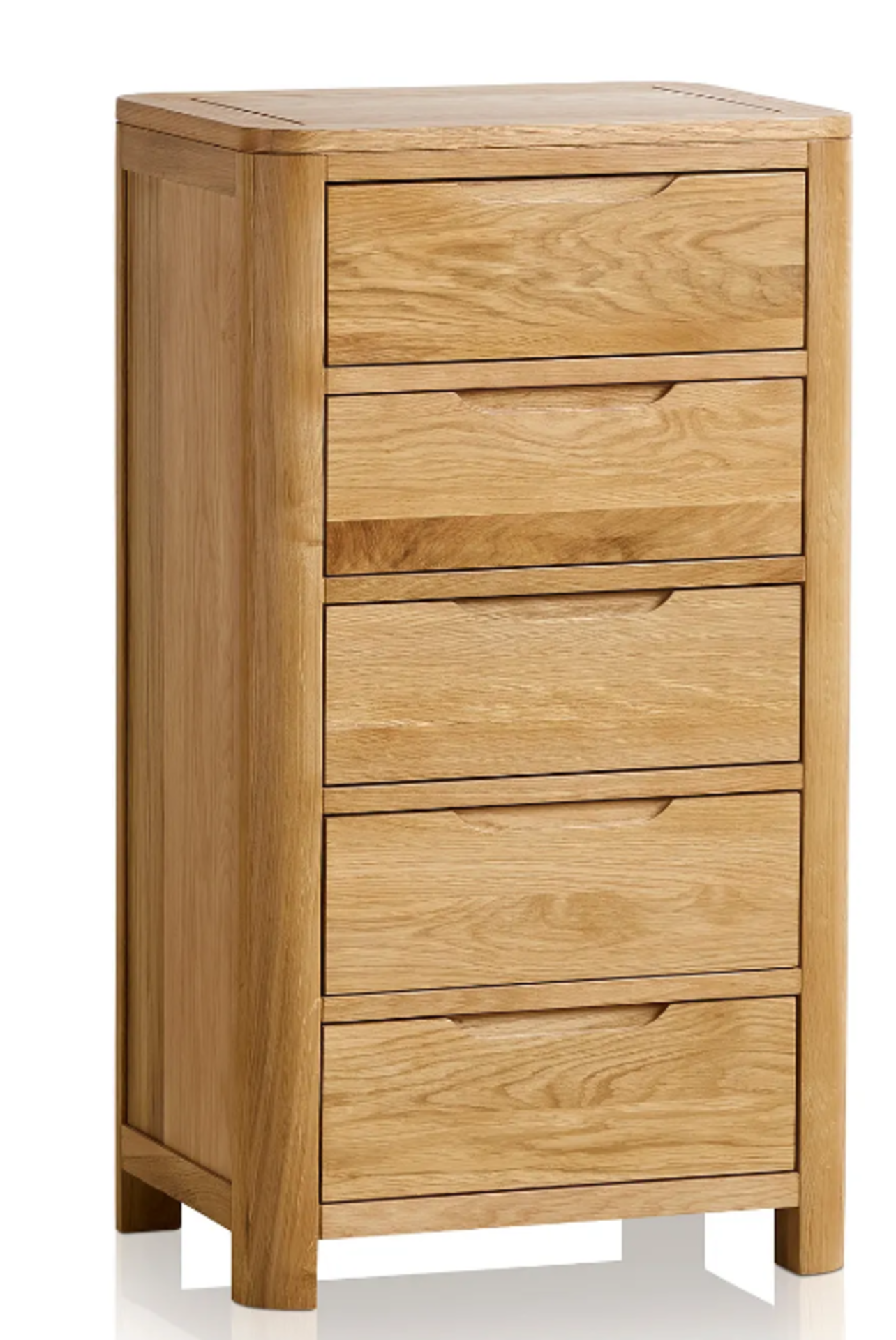 ROMSEY Natural Solid Oak 5 Drawer Chest. RRP £549.99. Our Romsey 2+3 chest of drawers is a - Image 2 of 2