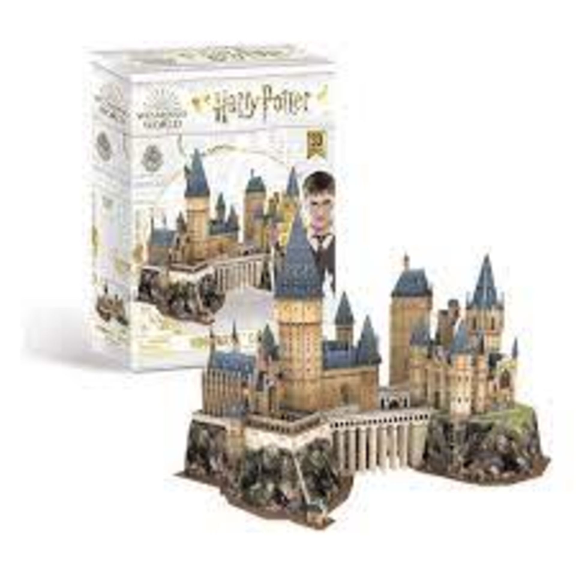 4 X BRAND NEW HARRY POTTER WIZARDING WORLD HOGWARTS GREAT WALL 3D PUZZLES RRP £70 EACH R19 - Image 2 of 2