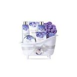 PALLET TO CONTAIN 48 X NEW PACKAGED BODY & EARTH Lavender & Honey Spa Bathtub Set. (AMABE-3-1)
