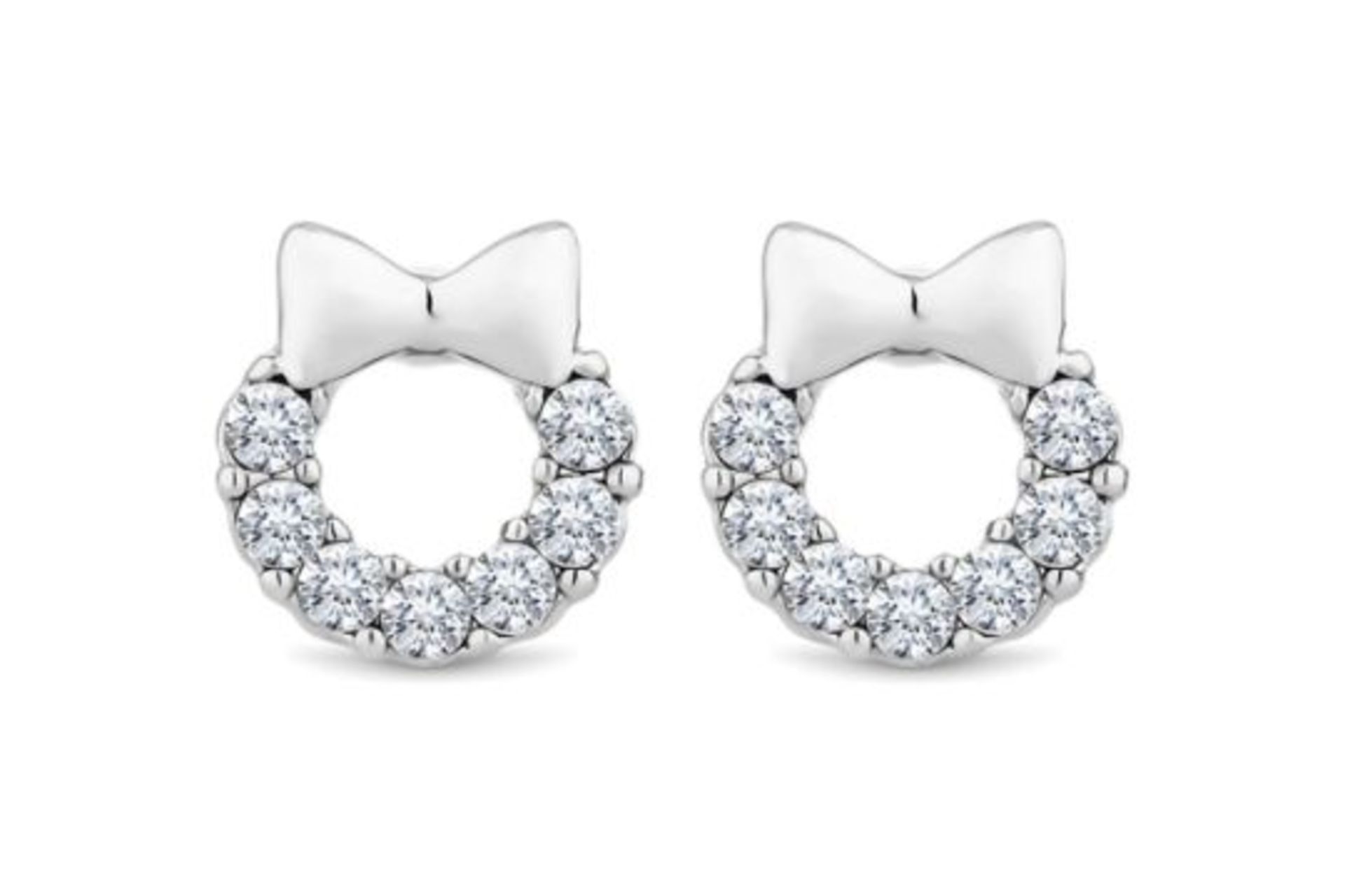 9 X BRAND NEW DIAMONDSTYLE LONDON WREATH STUD EARRINGS WITH CERTIFICATION OF AUTHENTICITY RRP £45