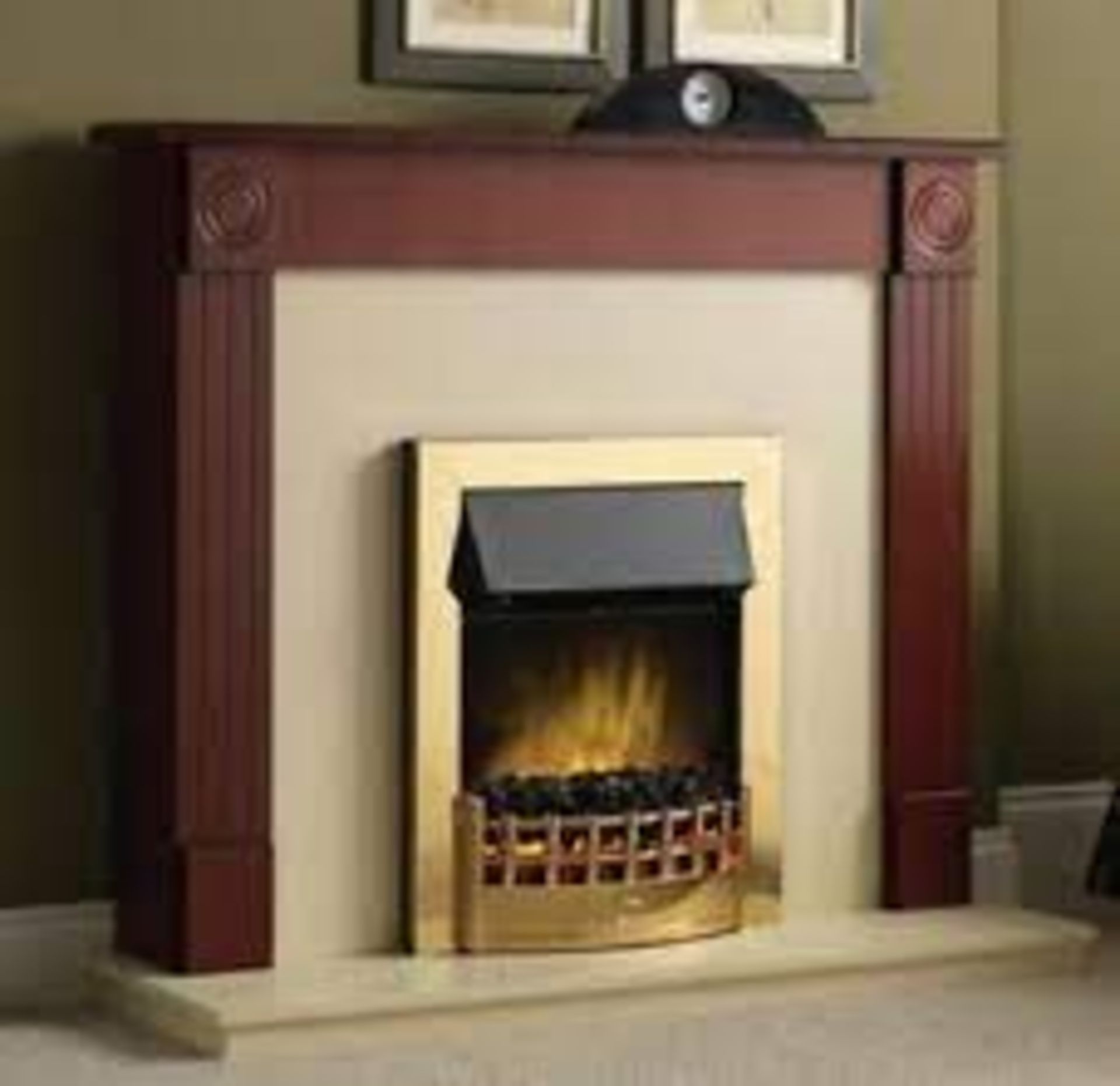 New - Robinson Willey Calgary Super Eco Petite Electric Fire Suite. RRP £579.99. Calgary Petite