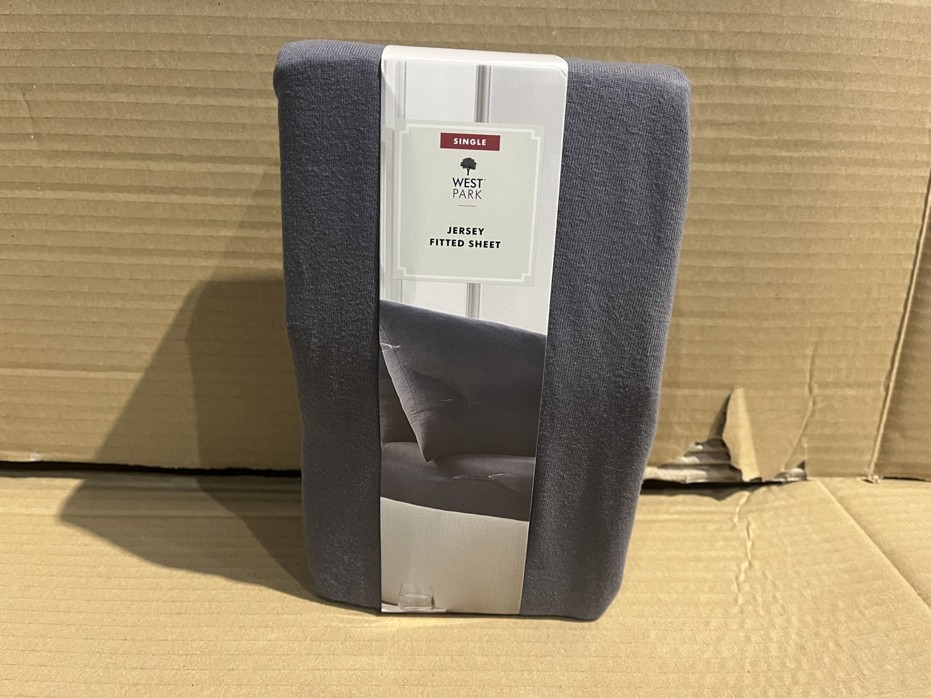 16 X BRAND NEW WEST PARK SINGLE JERSEY FITTED SHEETS RRP £18 EACH R9B
